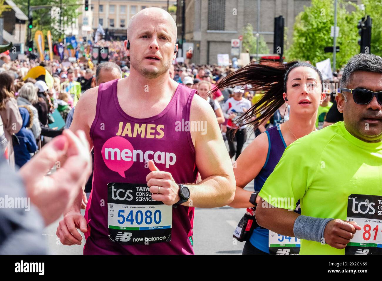 Marathon de Londres 2024 Banque D'Images