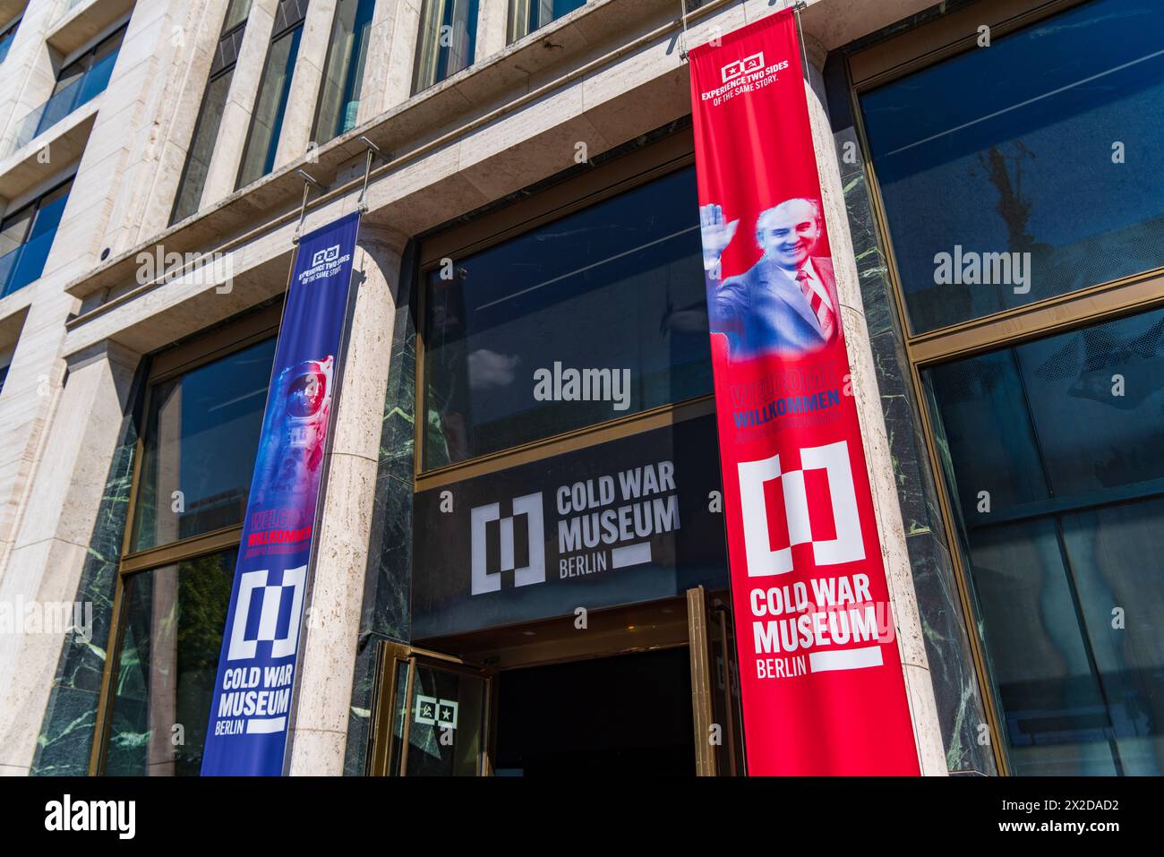Musée de la Guerre froide à Berlin, Allemagne Banque D'Images