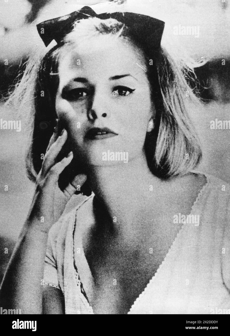 Wanninger, Christa, 1.12.1940 - 2,5.1963, mannequin et actrice allemande, début des années 1960, ADDITIONAL-RIGHTS-CLEARANCE-INFO-NOT-AVAILABLE Banque D'Images