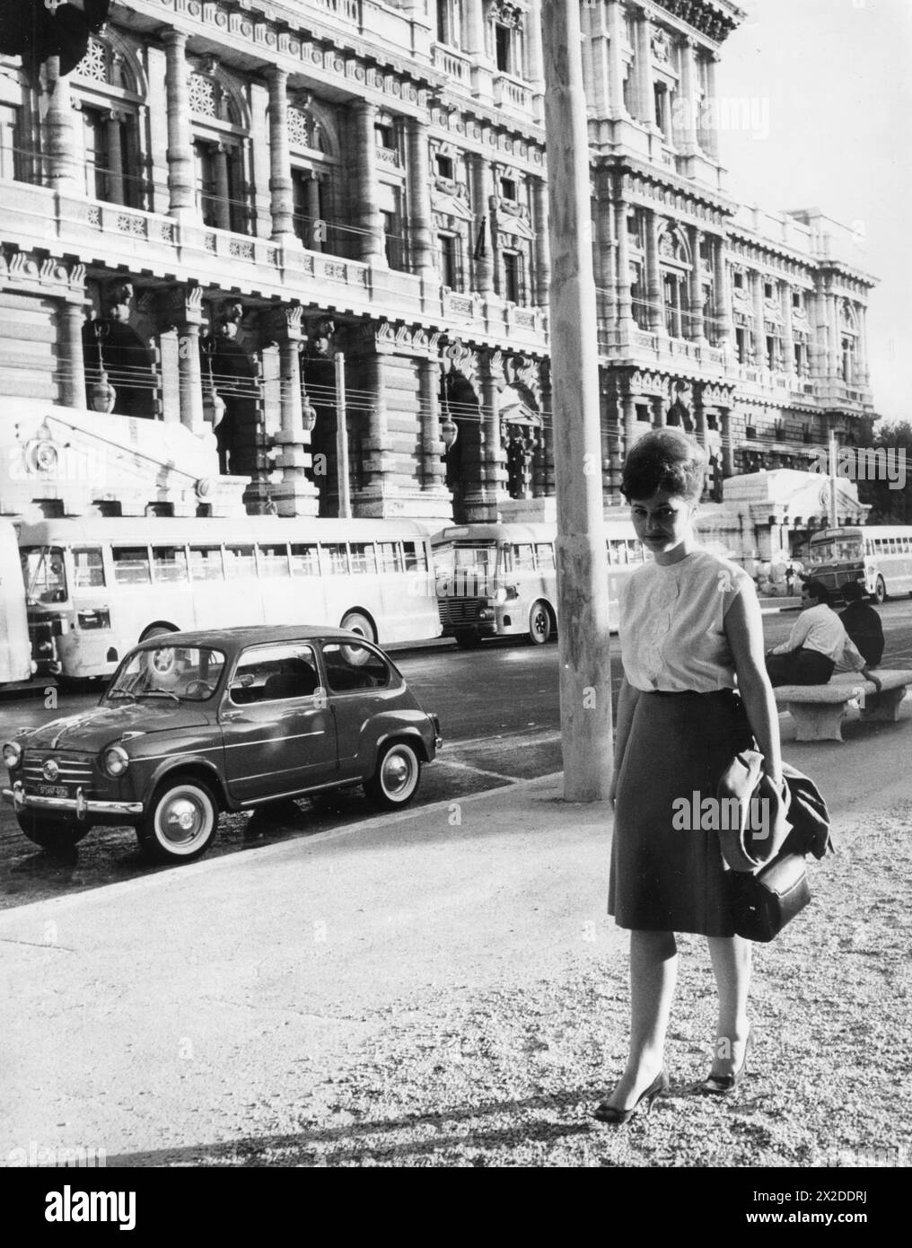 Wanninger, Christa, 1.12.1940 - 2,5.1963, mannequin et actrice allemands, SUPPLÉMENT-DROITS-AUTORISATION-INFO-NON-DISPONIBLE Banque D'Images