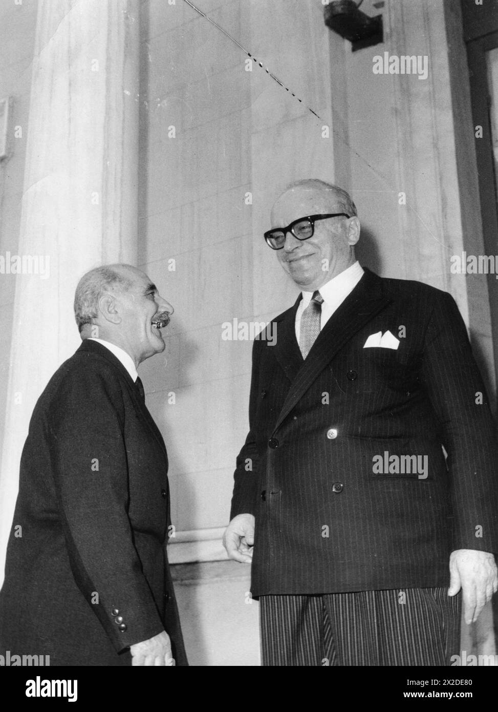 Stephanopoulos, Stephanos, 1898 - 4.10.1982, homme politique grec, premier ministre de Grèce 1965 - 1967, ADDITIONAL-RIGHTS-LEARANCE-INFO-NOT-AVAILABLE Banque D'Images