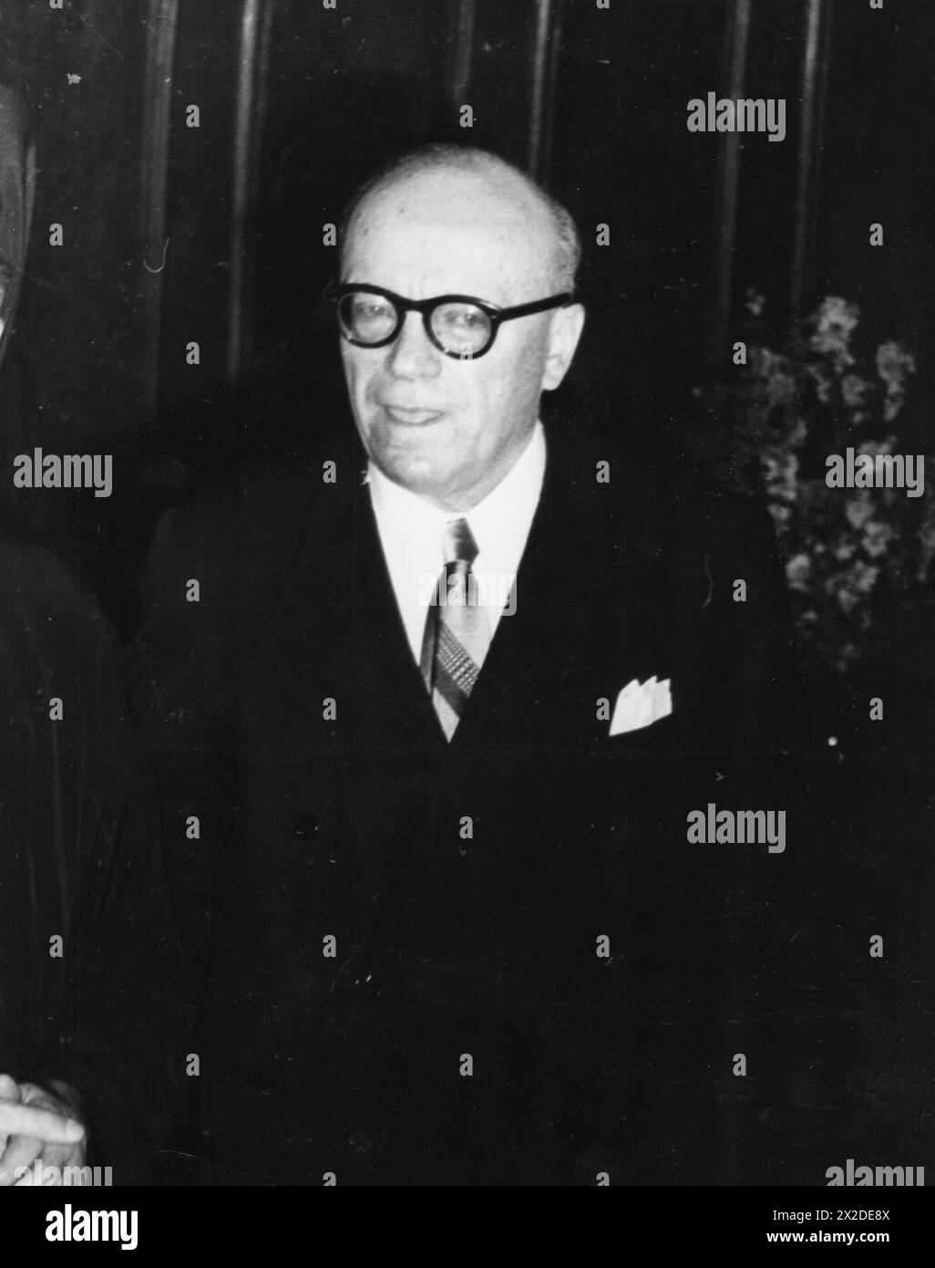 Stephanopoulos, Stephanos, 1898 - 4.10.1982, homme politique grec, premier ministre de Grèce 1965 - 1967, ADDITIONAL-RIGHTS-LEARANCE-INFO-NOT-AVAILABLE Banque D'Images