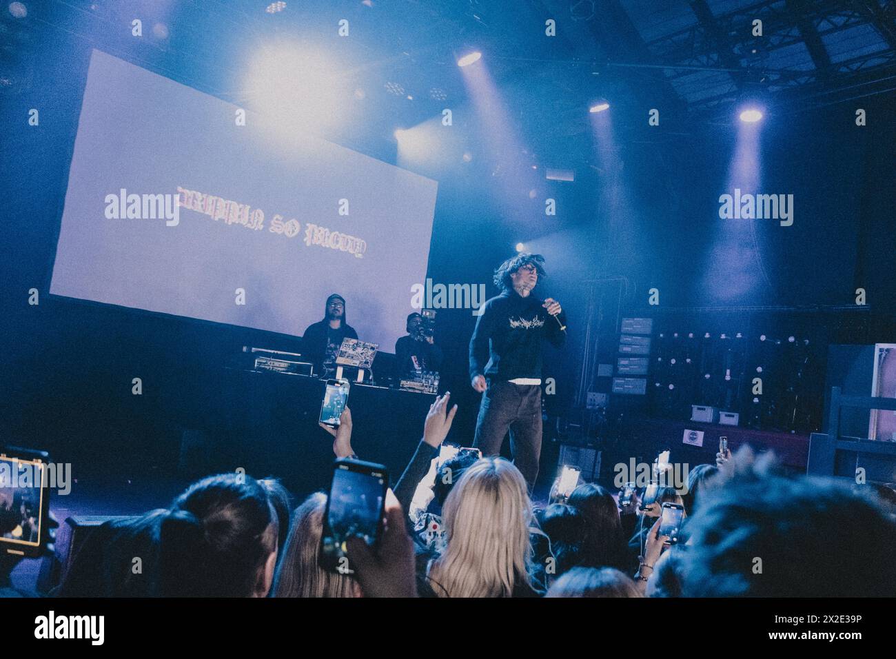 Copenhague, Danemark. 21 avril 2024. Le rappeur américain Drippin So Pretty donne un concert au Pumpehuset à Copenhague. (Crédit photo : Gonzales photo/Alamy Live News Banque D'Images