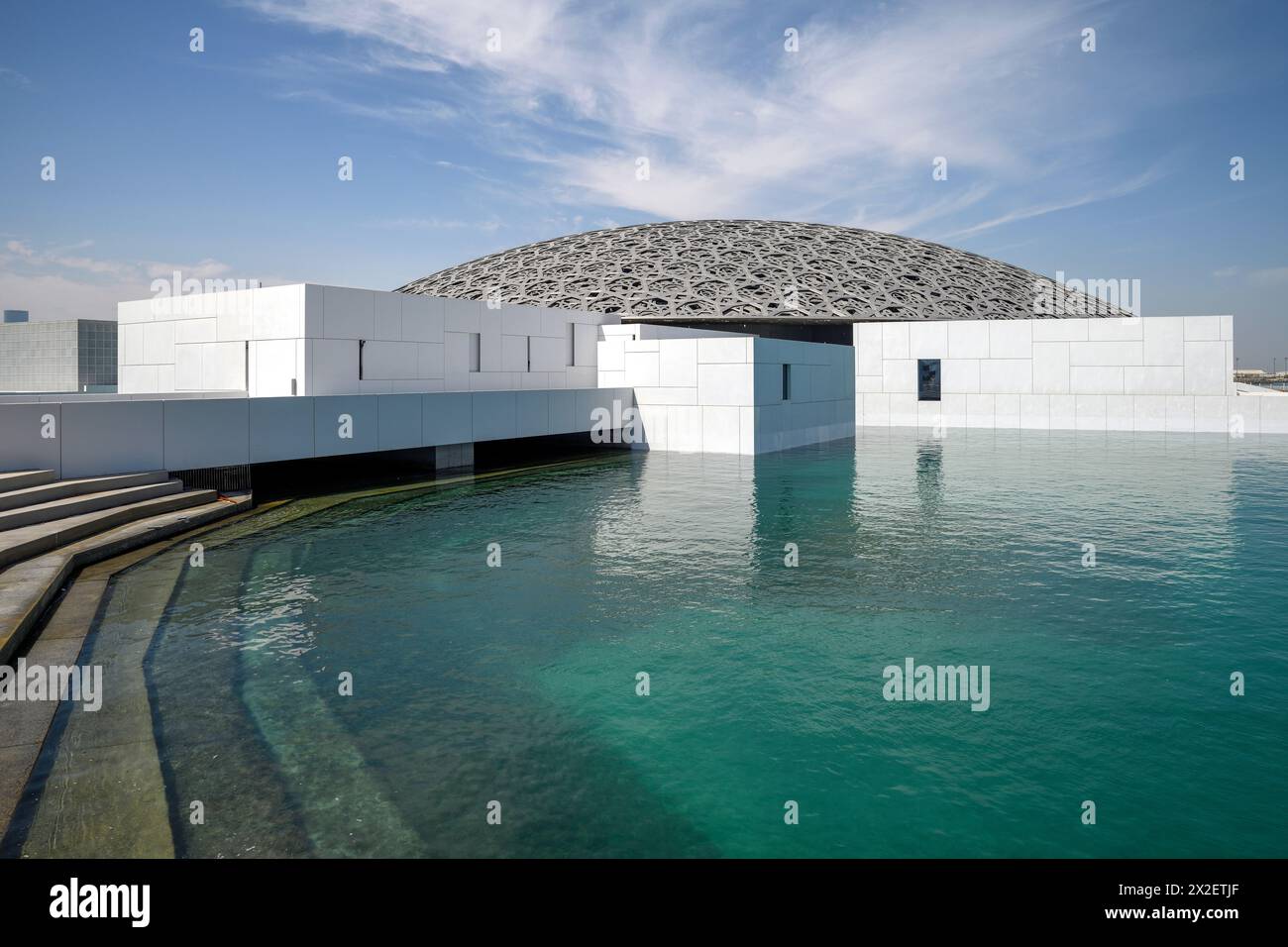 Géographie / voyage, Émirats arabes Unis, Abou Dhabi, Louvre Abou Dhabi, ADDITIONAL-RIGHTS-LEARANCE-INFO-NOT-AVAILABLE Banque D'Images
