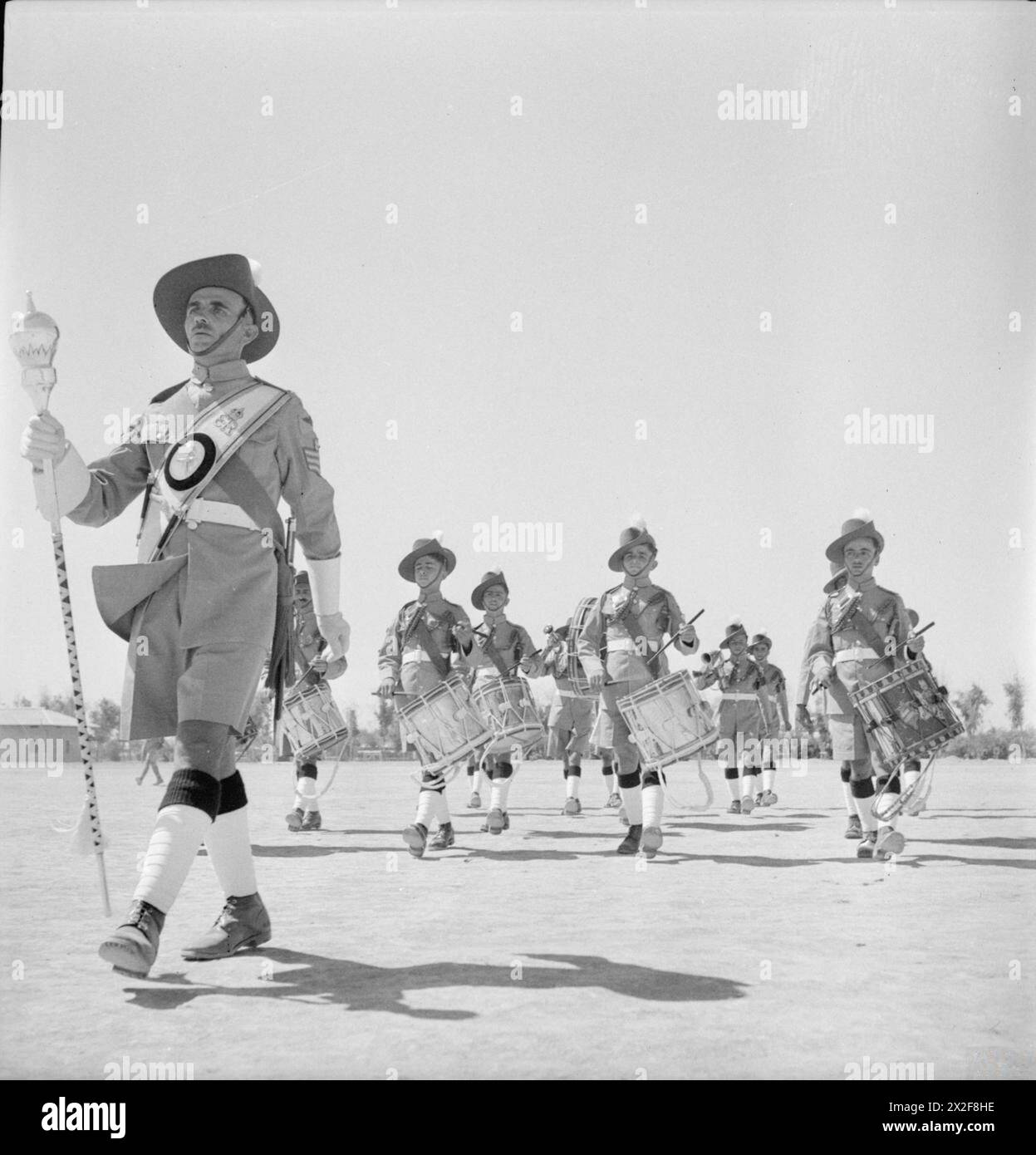 Le photographe Cecil Beaton documente la vie, la présence militaire et les contextes culturels au moyen-Orient entre février et juillet 1942. Banque D'Images