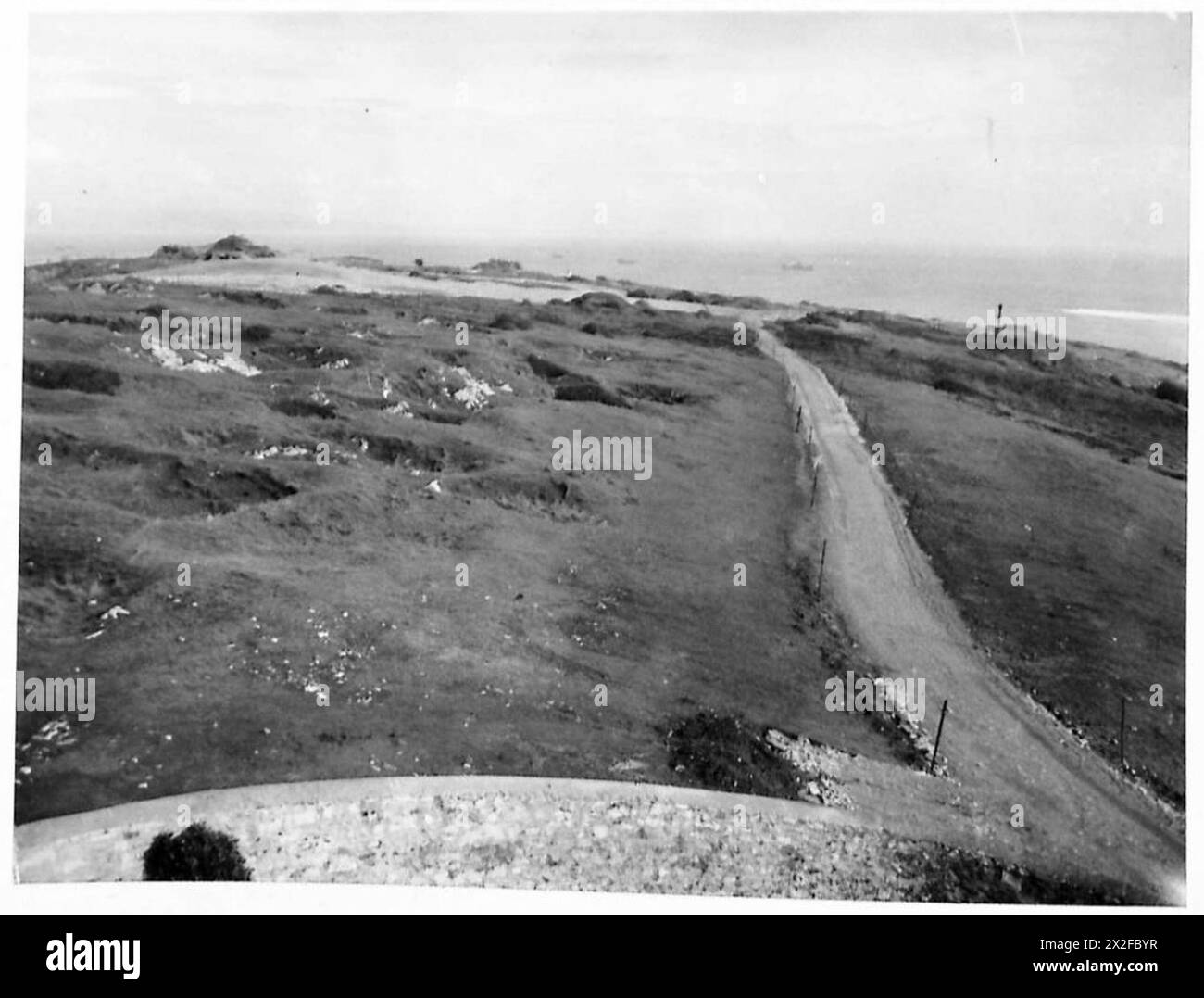 Vues du camouflage de l'armée britannique et des lignes D'ARRÊT défensives dans les régions de Cardiff et Swansea du sud du pays de Galles. Banque D'Images