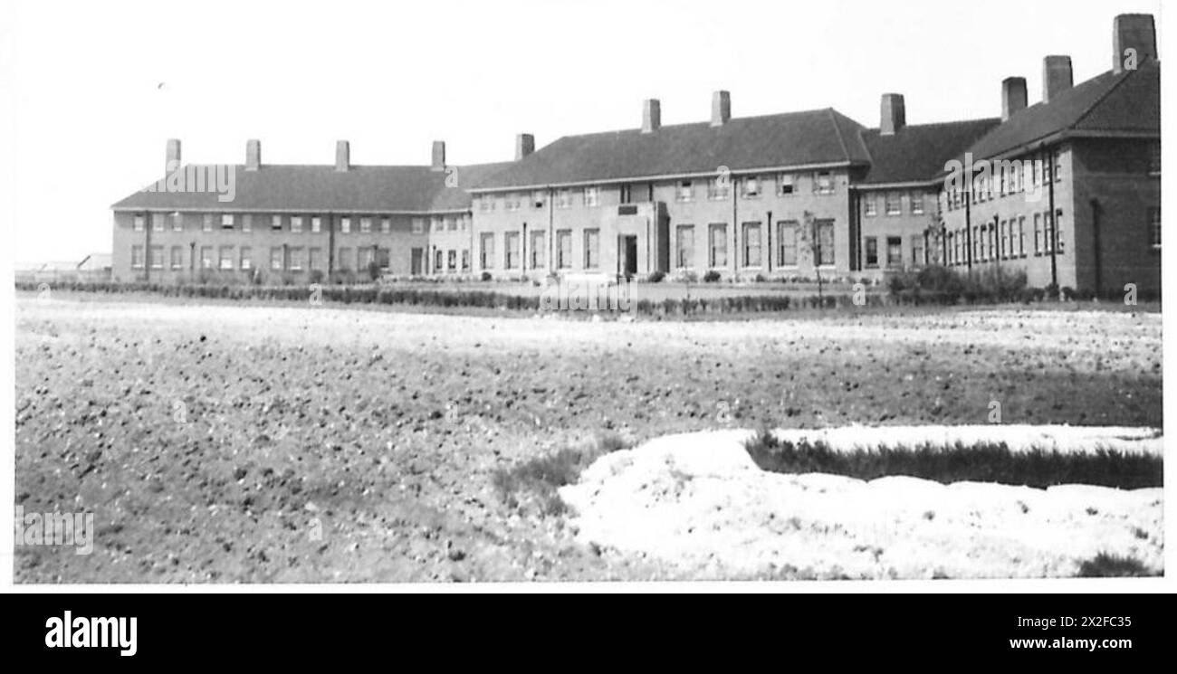 LARKHILL - mess des officiers, armée britannique Banque D'Images