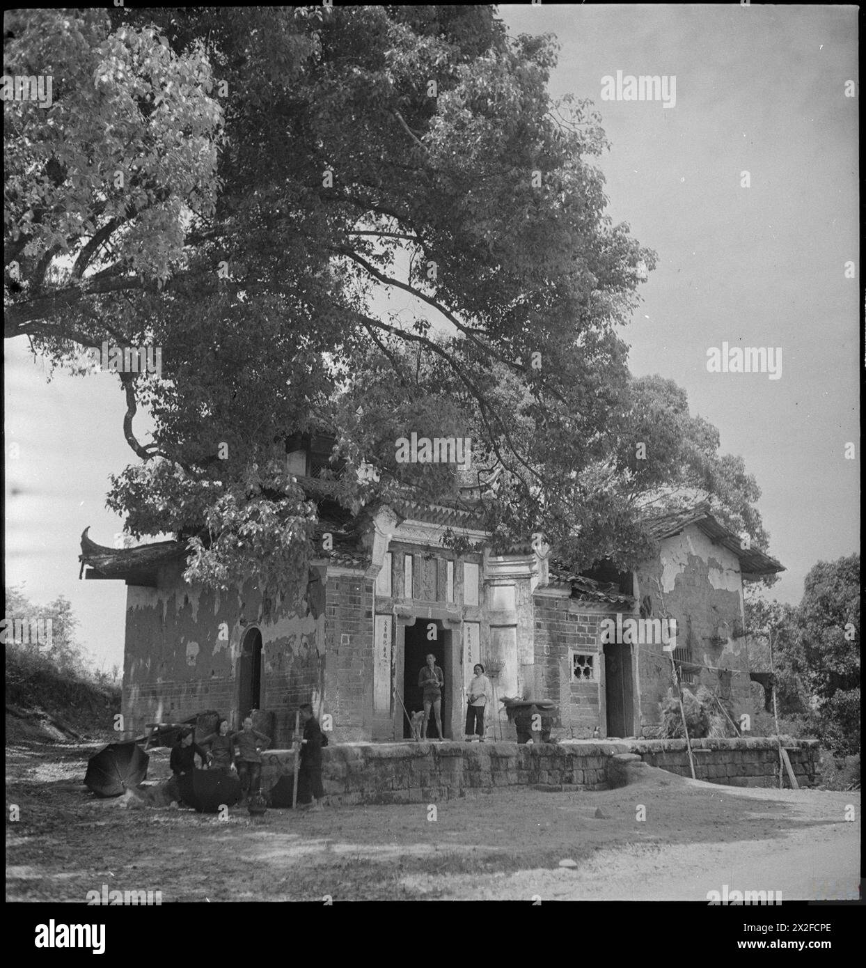 Cecil Beaton photographie la vie civile, les activités culturelles et les conditions de guerre en Inde, en Birmanie et en Chine de décembre 1943 à août 1944. Banque D'Images