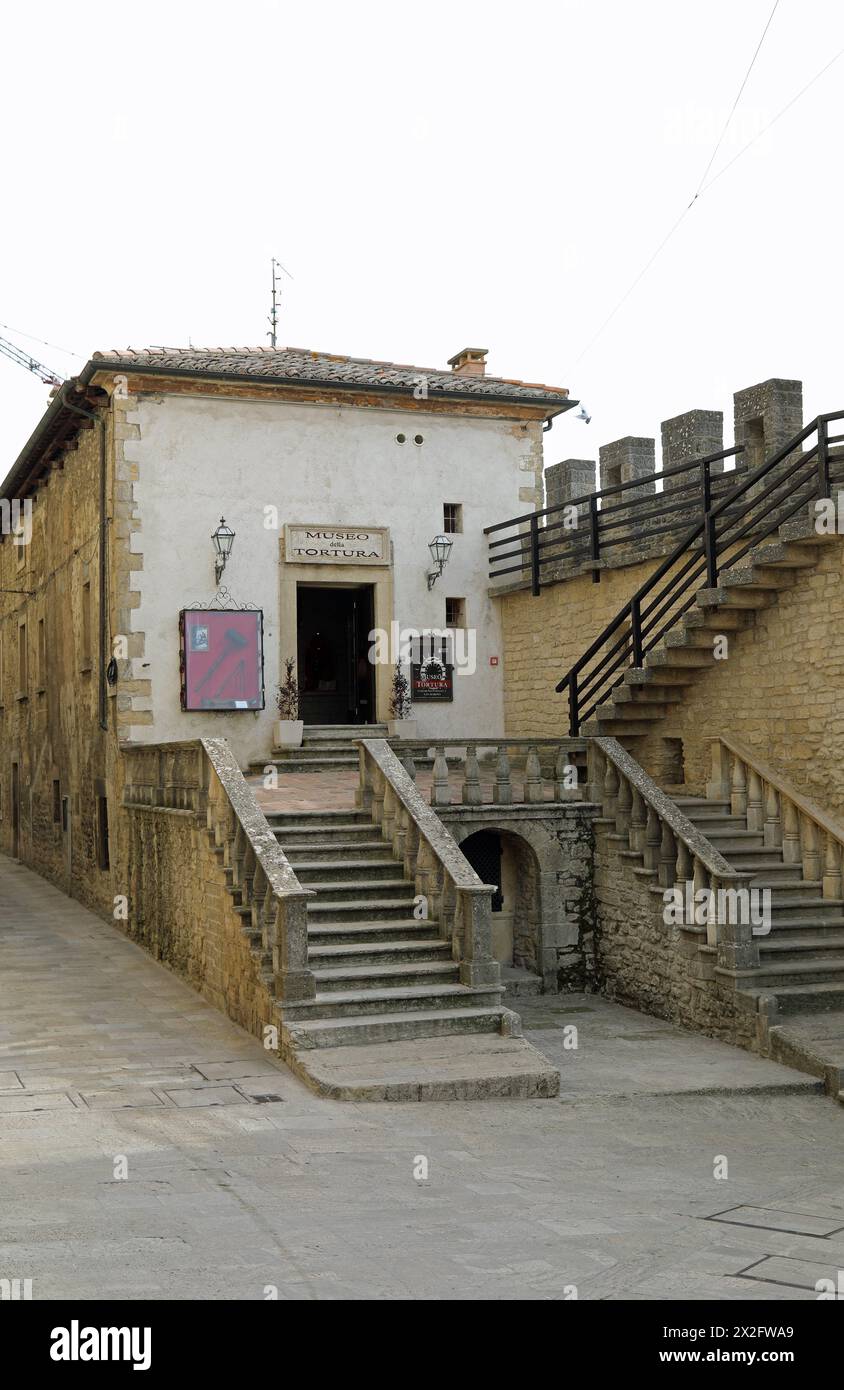 Musée de la torture à Saint-Marin Banque D'Images