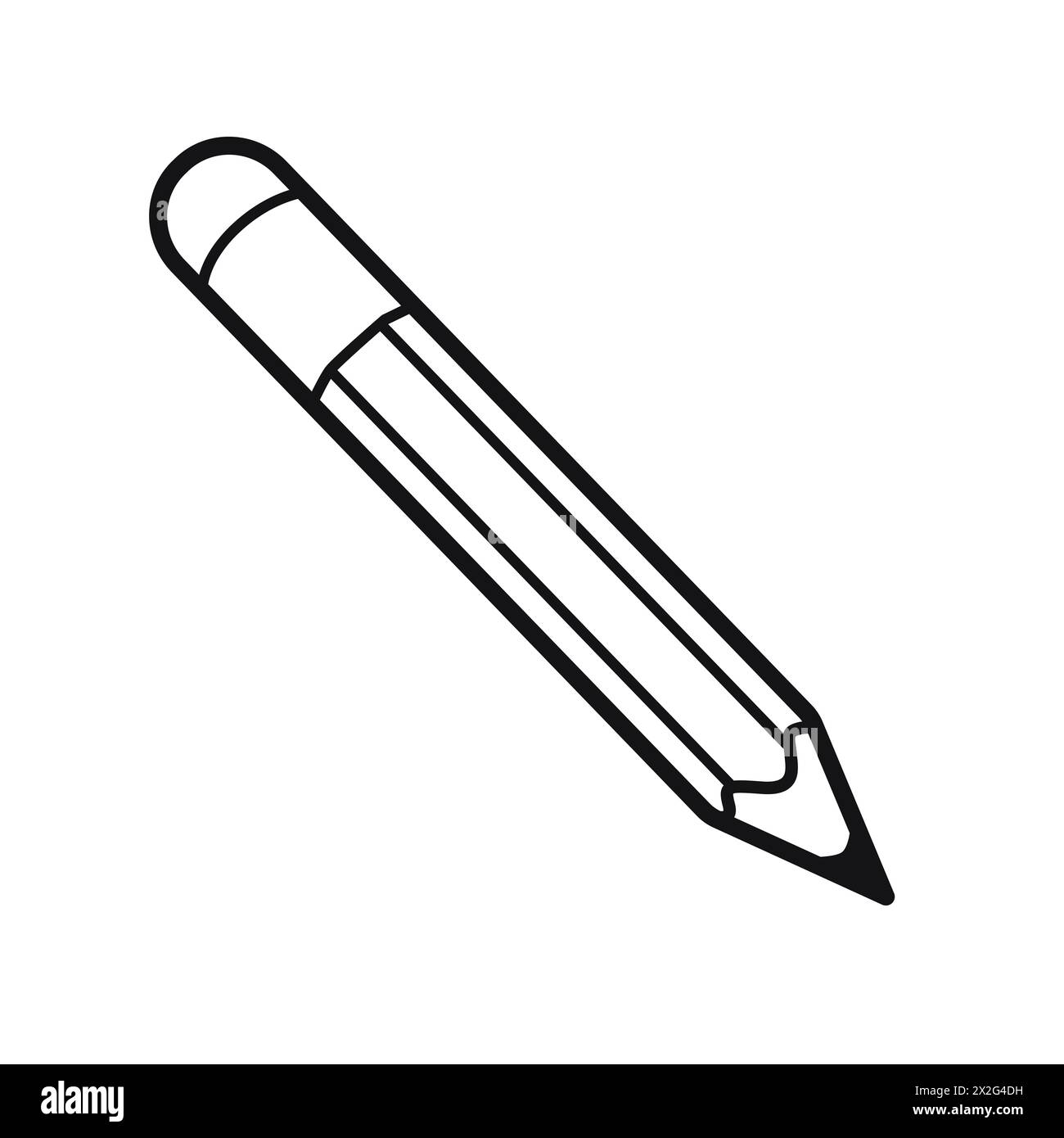 Icône de crayon, modifier le vecteur d'icône pour le web, l'ordinateur et l'application mobile Banque D'Images