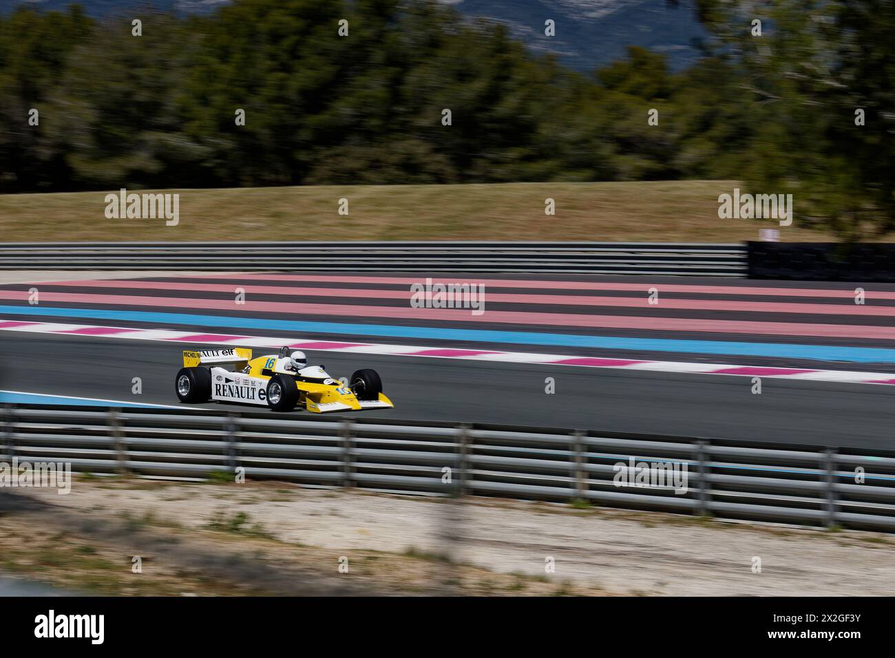 GP de France historique 2024 au circuit Paul Ricard, Castellet, FRANCE, 19/04/2024 Florent 'MrCrash' B. Banque D'Images