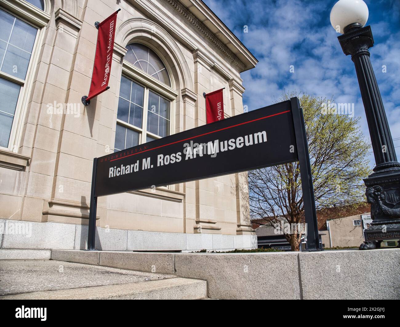 Musée d’art Richard M. Ross de l’OWU dans le Delaware Ohio USA 2024 Banque D'Images