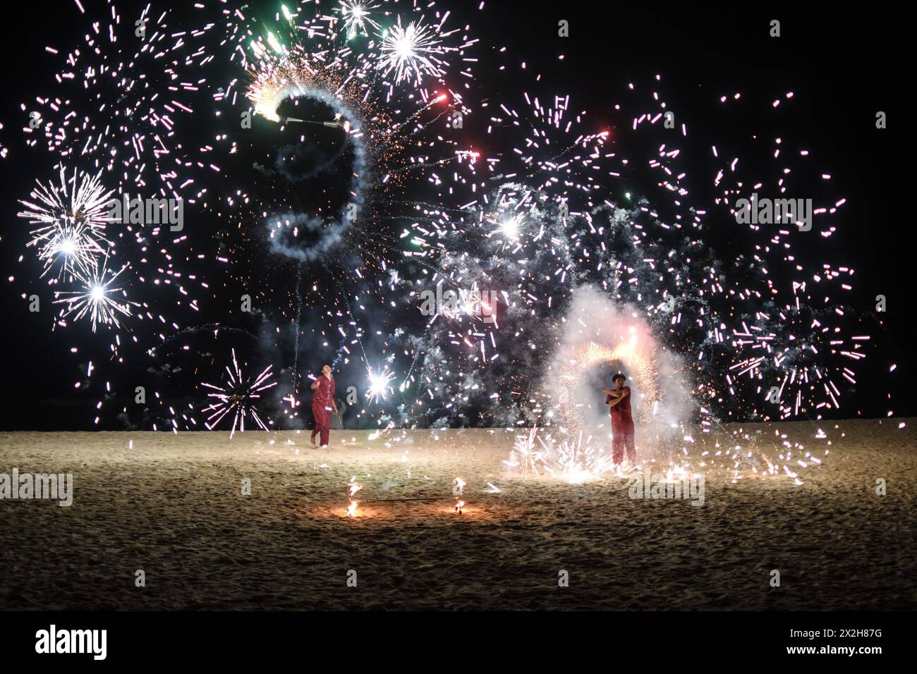 Le nouvel an thaïlandais ou Songkran, également connu sous le nom de Festival de Songkran, est la fête nationale du nouvel an thaïlandais. Songkran est le 13 avril de chaque année. Banque D'Images