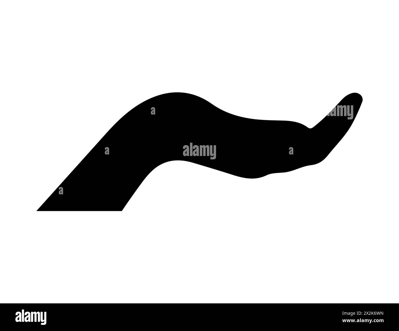 Art vectoriel de silhouette de geste de la main Illustration de Vecteur