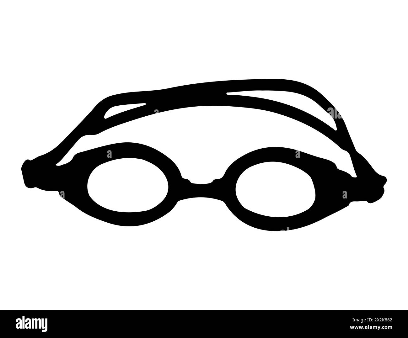 Lunettes de natation silhouette art vectoriel Illustration de Vecteur Lunettes de natation silhouette art vectoriel Illustration de Vecteur