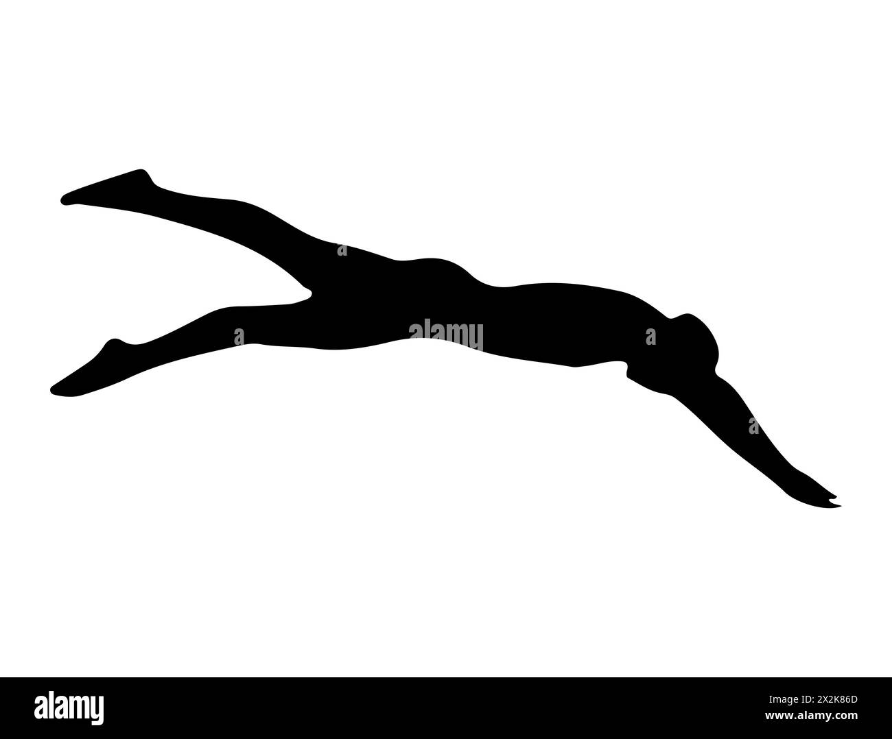 Art vectoriel de silhouette de nageur Illustration de Vecteur Art vectoriel de silhouette de nageur Illustration de Vecteur