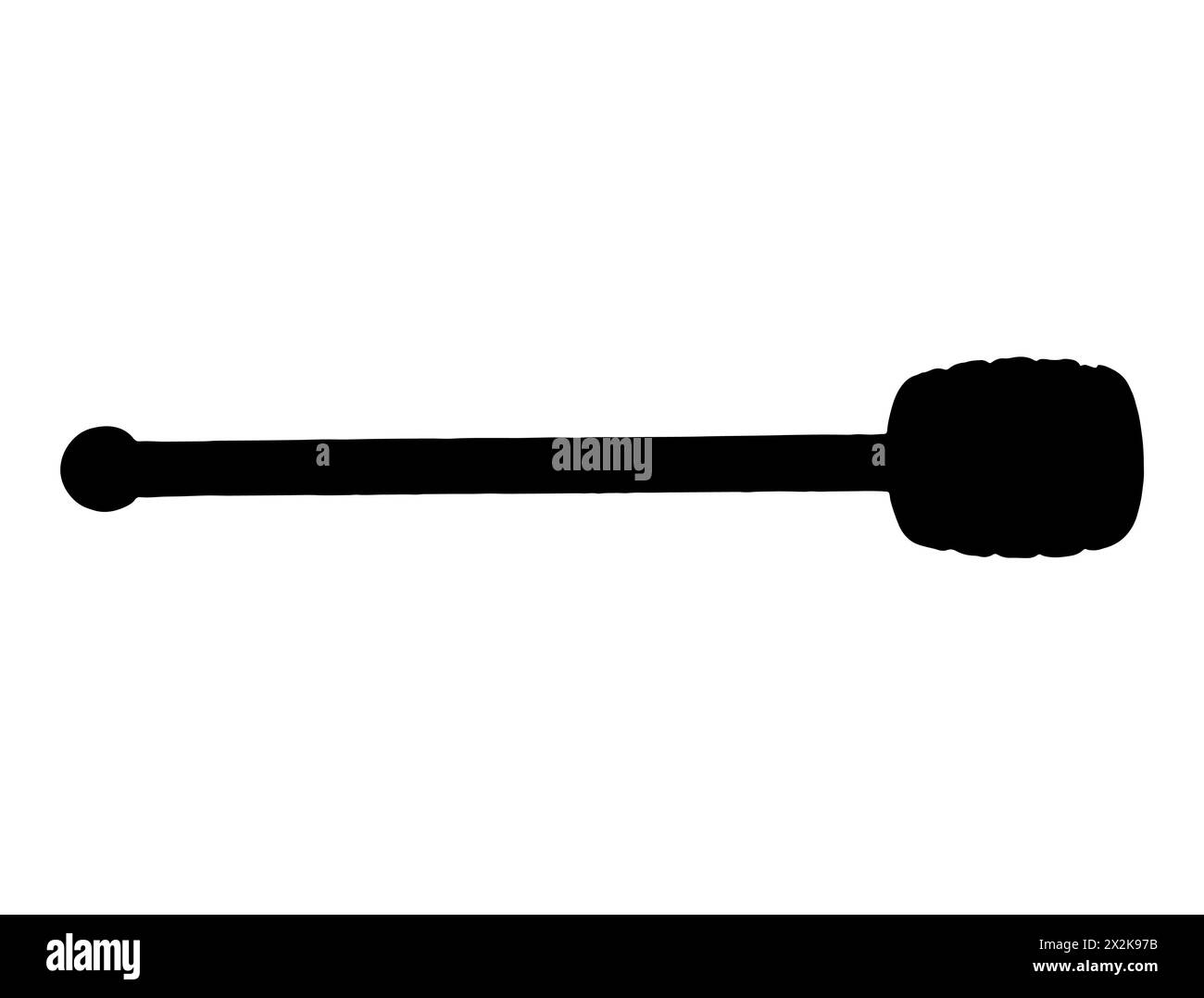 Art vectoriel de silhouette de plongeur de miel Illustration de Vecteur