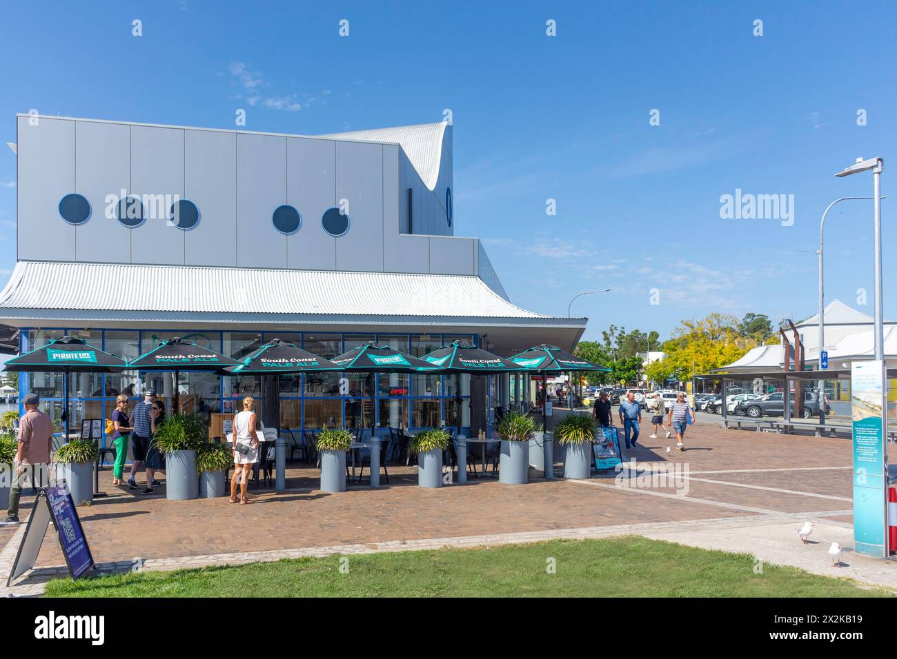 Starfish Restaurant, Promenade Plaza, Clyde Street, Batemans Bay, Nouvelle-Galles du Sud, Australie Banque D'Images