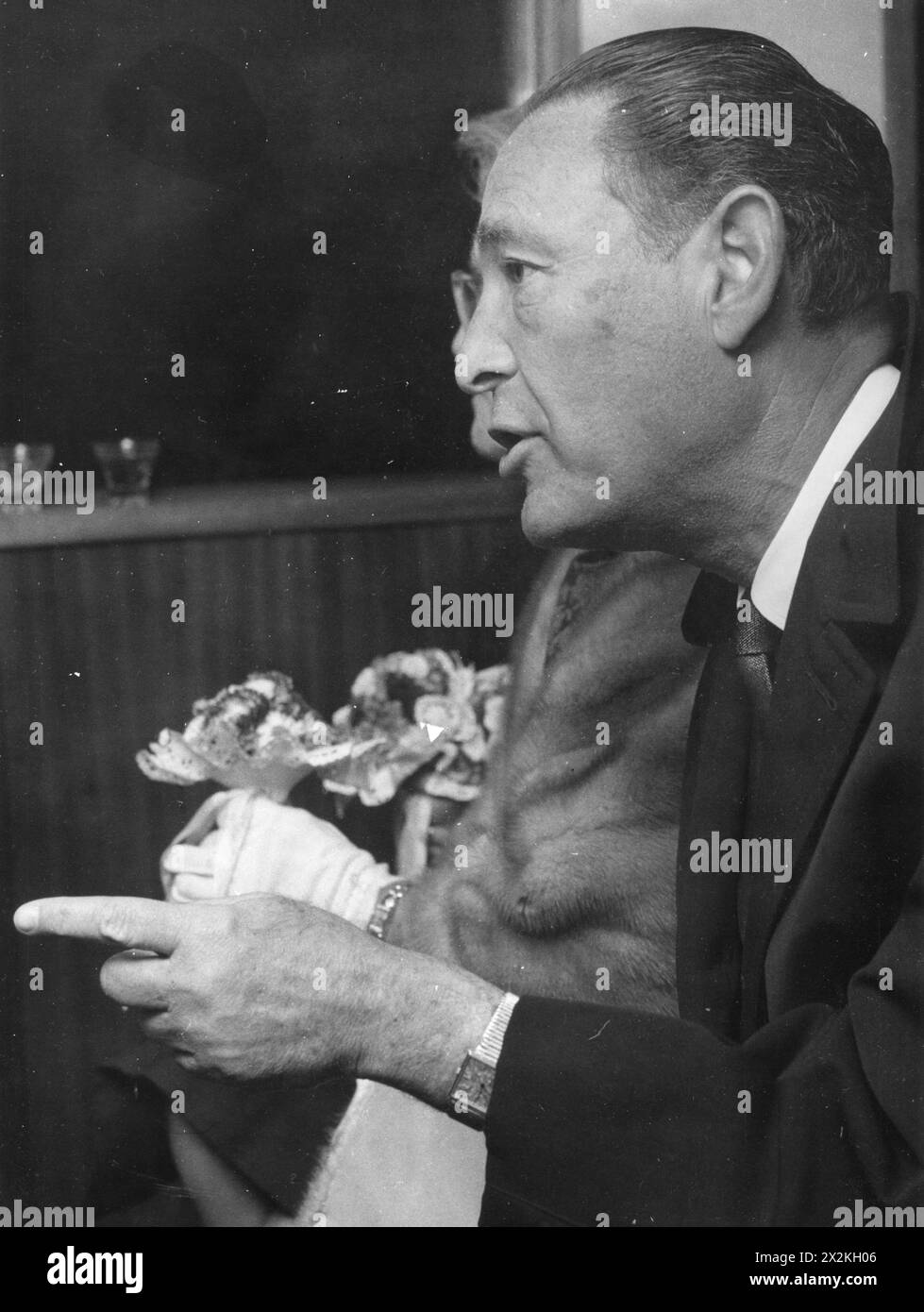 Schneider, Abraham 'Abe', 1905 - 1993, film américain titan, DROITS-SUPPLÉMENTAIRES-AUTORISATION-INFO-NON-DISPONIBLE Banque D'Images