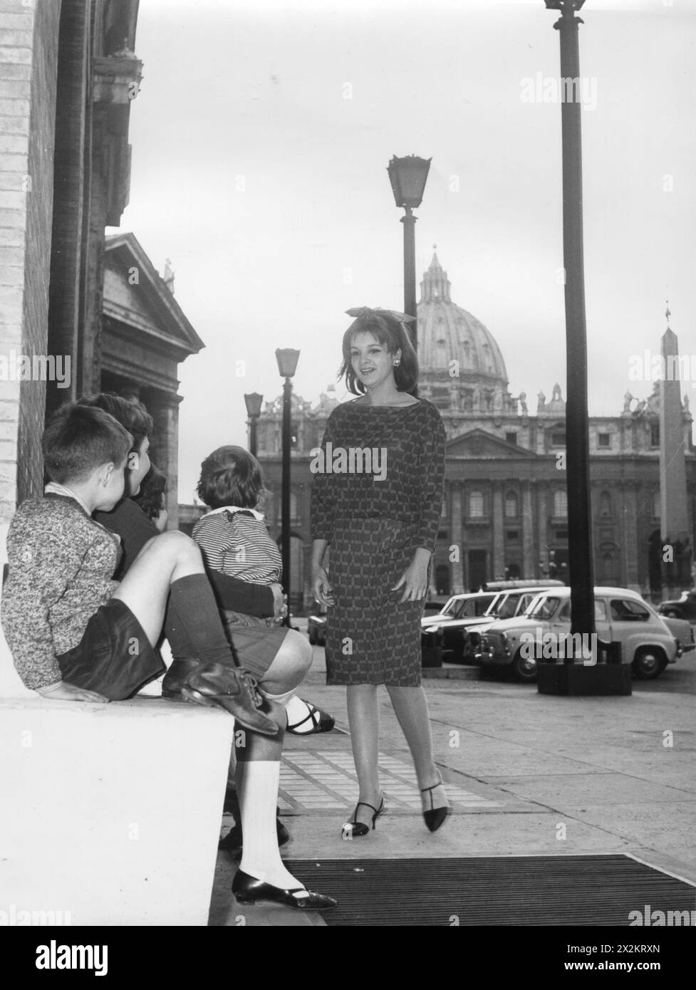 Spaak, Agnes, * 29.4,1944, actrice et photographe de mode franco-belge, AUTORISATION-DROITS-SUPPLÉMENTAIRE-INFO-NON-DISPONIBLE Banque D'Images