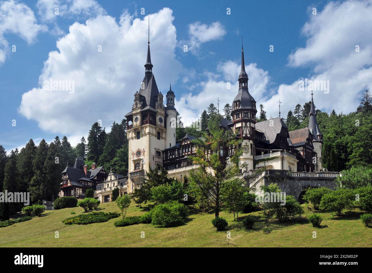 Château de Peles, Castelul Peles, Sinaia, Roumanie Banque D'Images