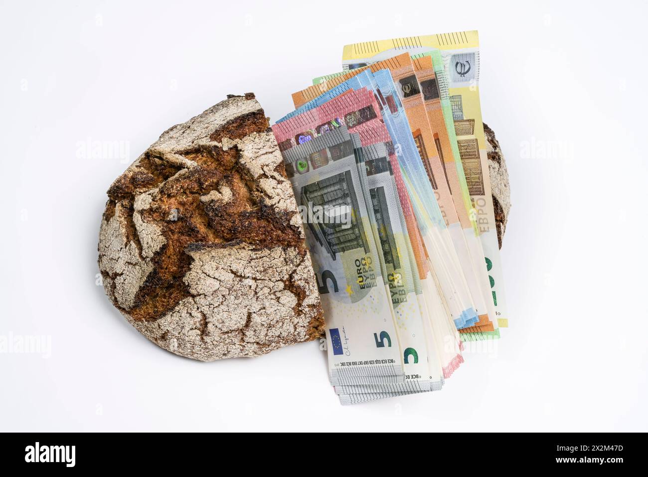Laib Brot, Symbolfoto Brotpreis *** pain de pain, prix du pain photo symbolique Banque D'Images