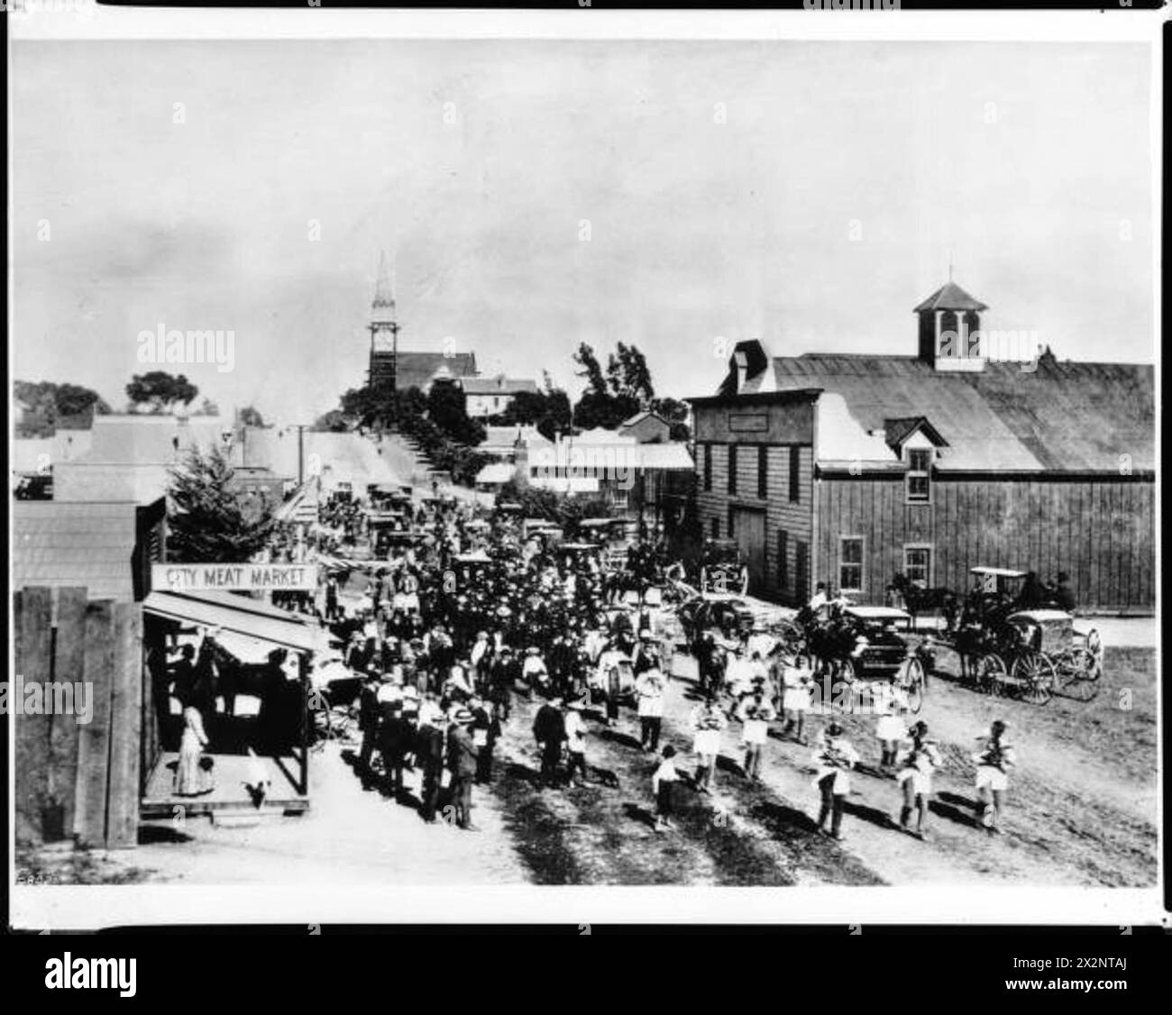 Le raid de John Brown sur Harpers Ferry Banque D'Images