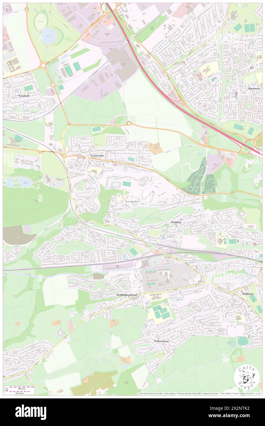 WestQuarter, Falkirk, GB, Royaume-Uni, Écosse, n 55 59' 29'', S 3 44' 24'', carte, Cartascapes carte publiée en 2024. Explorez Cartascapes, une carte qui révèle la diversité des paysages, des cultures et des écosystèmes de la Terre. Voyage à travers le temps et l'espace, découvrir l'interconnexion du passé, du présent et de l'avenir de notre planète. Banque D'Images