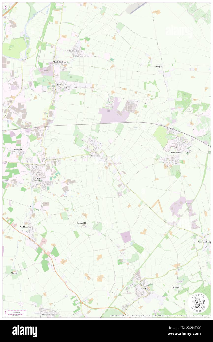 Bretforton, Worcestershire, GB, Royaume-Uni, Angleterre, n 52 5' 33'', S 1 51' 55'', carte, Cartascapes carte publiée en 2024. Explorez Cartascapes, une carte qui révèle la diversité des paysages, des cultures et des écosystèmes de la Terre. Voyage à travers le temps et l'espace, découvrir l'interconnexion du passé, du présent et de l'avenir de notre planète. Banque D'Images