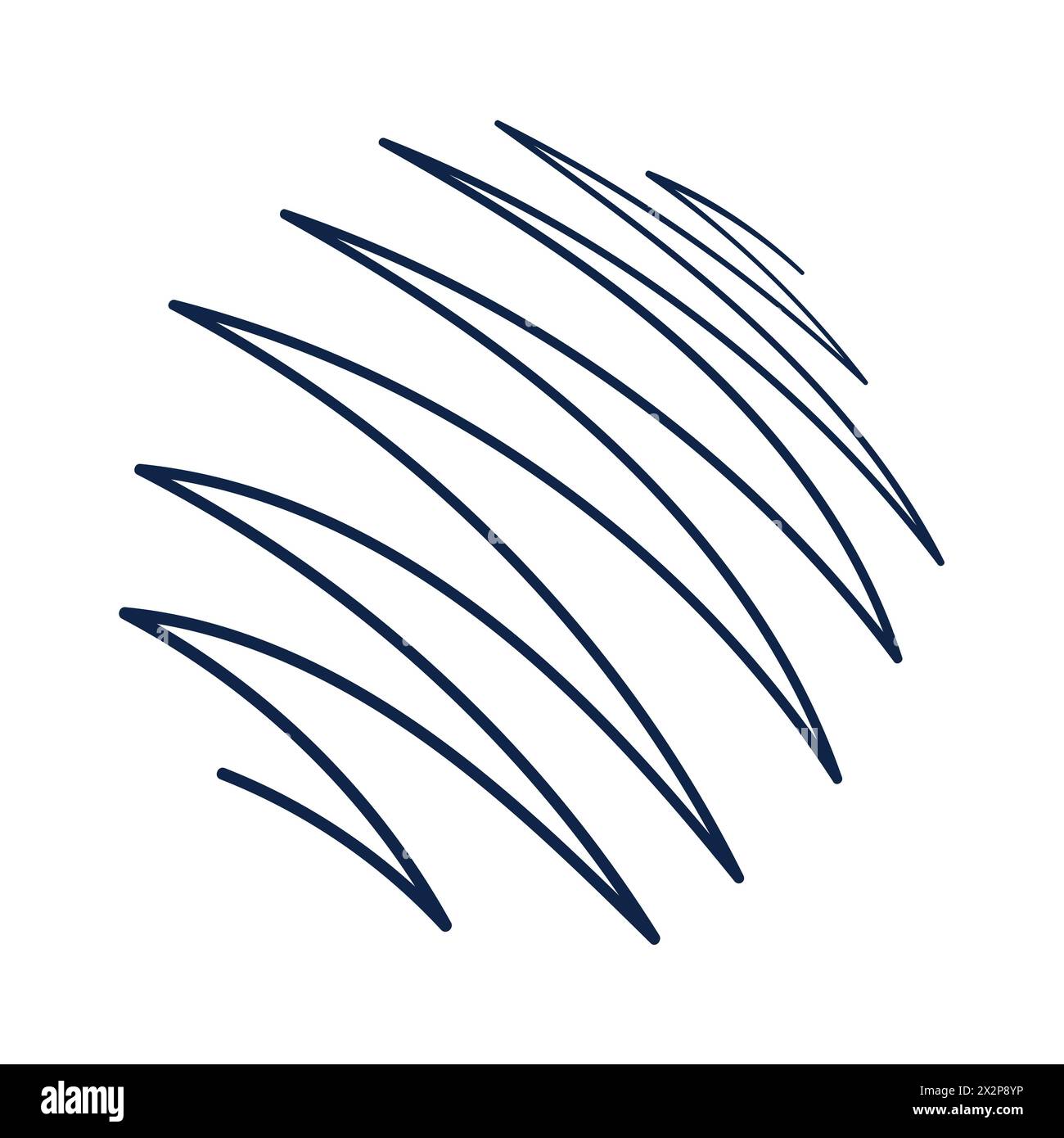 Griffonnage aléatoire. Vecteur de dessin Scribbles aléatoire. Scribble Doodle Vector. Illustration de Vecteur