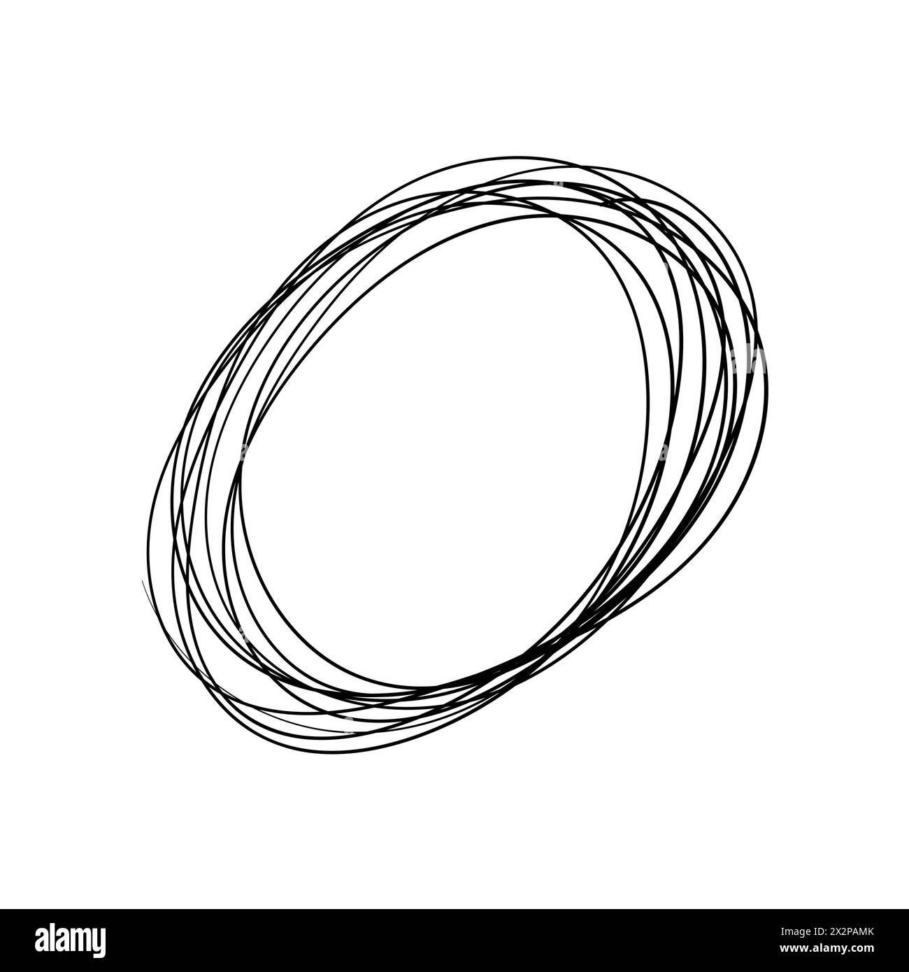 Griffonnage aléatoire. Vecteur de dessin Scribbles aléatoire. Scribble Doodle Vector. Illustration de Vecteur