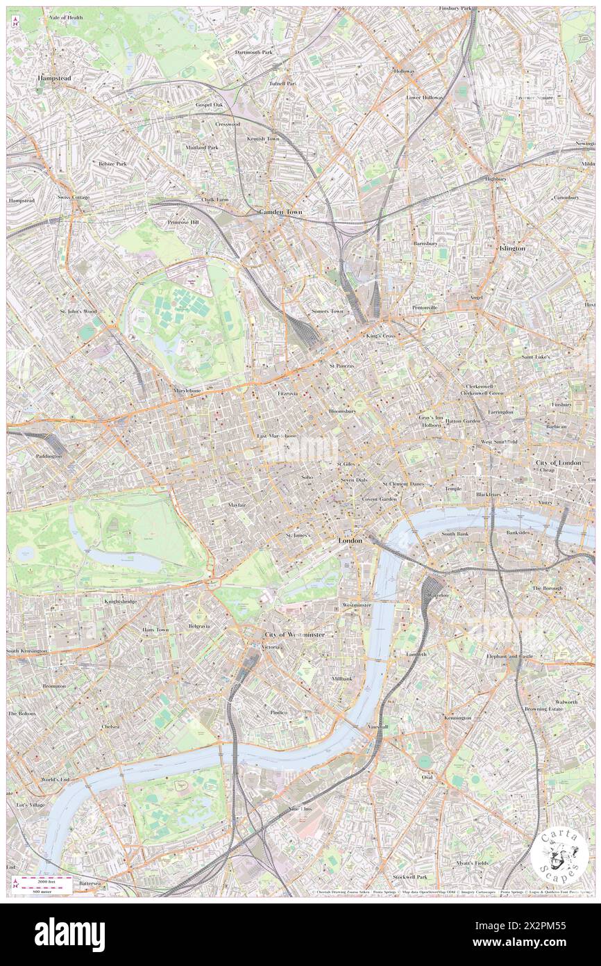 London Edition (Deluxe Room), Greater London, GB, Royaume-Uni, Angleterre, n 51 31' 0'', S 0 8' 10'', carte, Cartascapes carte publiée en 2024. Explorez Cartascapes, une carte qui révèle la diversité des paysages, des cultures et des écosystèmes de la Terre. Voyage à travers le temps et l'espace, découvrir l'interconnexion du passé, du présent et de l'avenir de notre planète. Banque D'Images