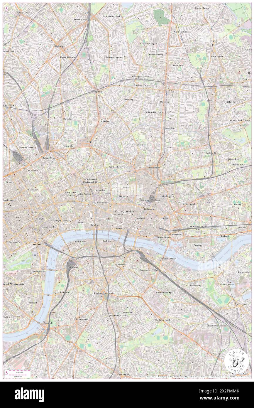 Montcalm London at the Brewery, Greater London, GB, Royaume-Uni, Angleterre, n 51 31' 14'', S 0 5' 27'', carte, Cartascapes carte publiée en 2024. Explorez Cartascapes, une carte qui révèle la diversité des paysages, des cultures et des écosystèmes de la Terre. Voyage à travers le temps et l'espace, découvrir l'interconnexion du passé, du présent et de l'avenir de notre planète. Banque D'Images