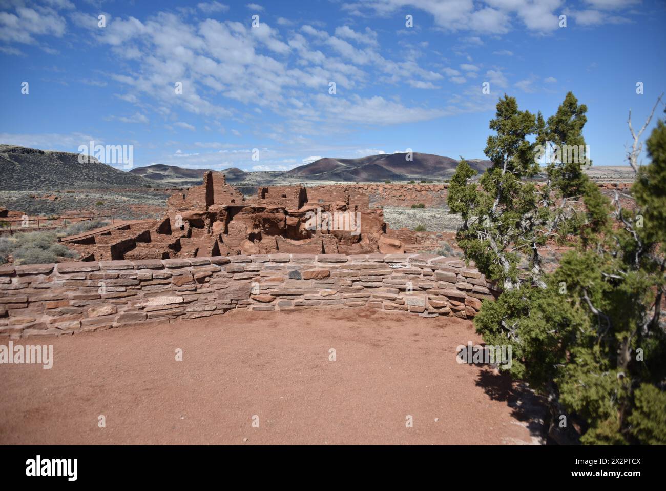 Flagstaff, AZ., États-Unis le 5 juin 2018. Ruines de Wupatki du monument national de Wupatki. Construit vers 1040 à 1100 après J.-C. par le Sinagua. Banque D'Images