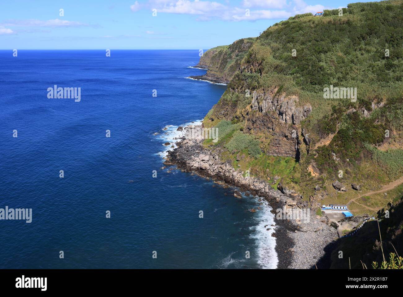 Paysage de l'île de Sao Miguel, Açores Banque D'Images