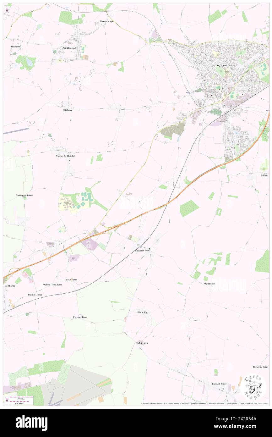 Suton Street, Norfolk, GB, Royaume-Uni, Angleterre, n 52 32' 40'', N 1 5' 3'', carte, Cartascapes carte publiée en 2024. Explorez Cartascapes, une carte qui révèle la diversité des paysages, des cultures et des écosystèmes de la Terre. Voyage à travers le temps et l'espace, découvrir l'interconnexion du passé, du présent et de l'avenir de notre planète. Banque D'Images