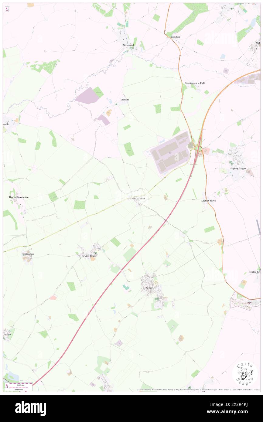 No Man's Heath, Warwickshire, GB, Royaume-Uni, Angleterre, n 52 40' 39'', S 1 34' 28'', carte, Cartascapes carte publiée en 2024. Explorez Cartascapes, une carte qui révèle la diversité des paysages, des cultures et des écosystèmes de la Terre. Voyage à travers le temps et l'espace, découvrir l'interconnexion du passé, du présent et de l'avenir de notre planète. Banque D'Images