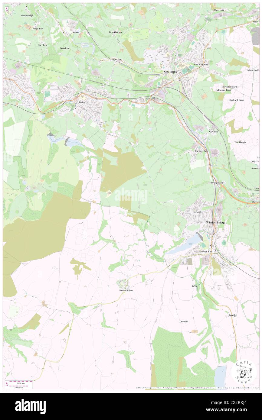 Whaley Moor, Cheshire East, GB, Royaume-Uni, Angleterre, n 53 20' 10'', S 2 0' 59'', carte, Cartascapes carte publiée en 2024. Explorez Cartascapes, une carte qui révèle la diversité des paysages, des cultures et des écosystèmes de la Terre. Voyage à travers le temps et l'espace, découvrir l'interconnexion du passé, du présent et de l'avenir de notre planète. Banque D'Images