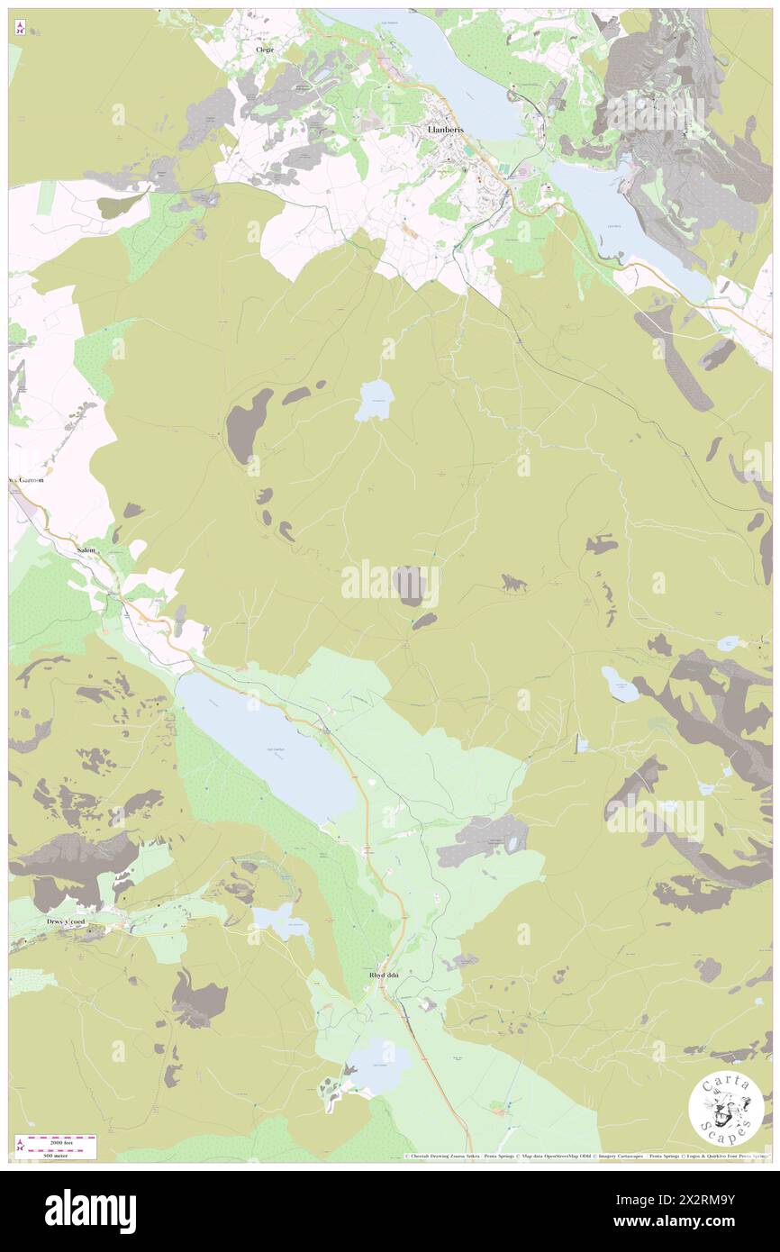 Foel Goch, Gwynedd, GB, Royaume-Uni, pays de Galles, n 53 5' 6'', S 4 8' 6'', carte, Cartascapes carte publiée en 2024. Explorez Cartascapes, une carte qui révèle la diversité des paysages, des cultures et des écosystèmes de la Terre. Voyage à travers le temps et l'espace, découvrir l'interconnexion du passé, du présent et de l'avenir de notre planète. Banque D'Images