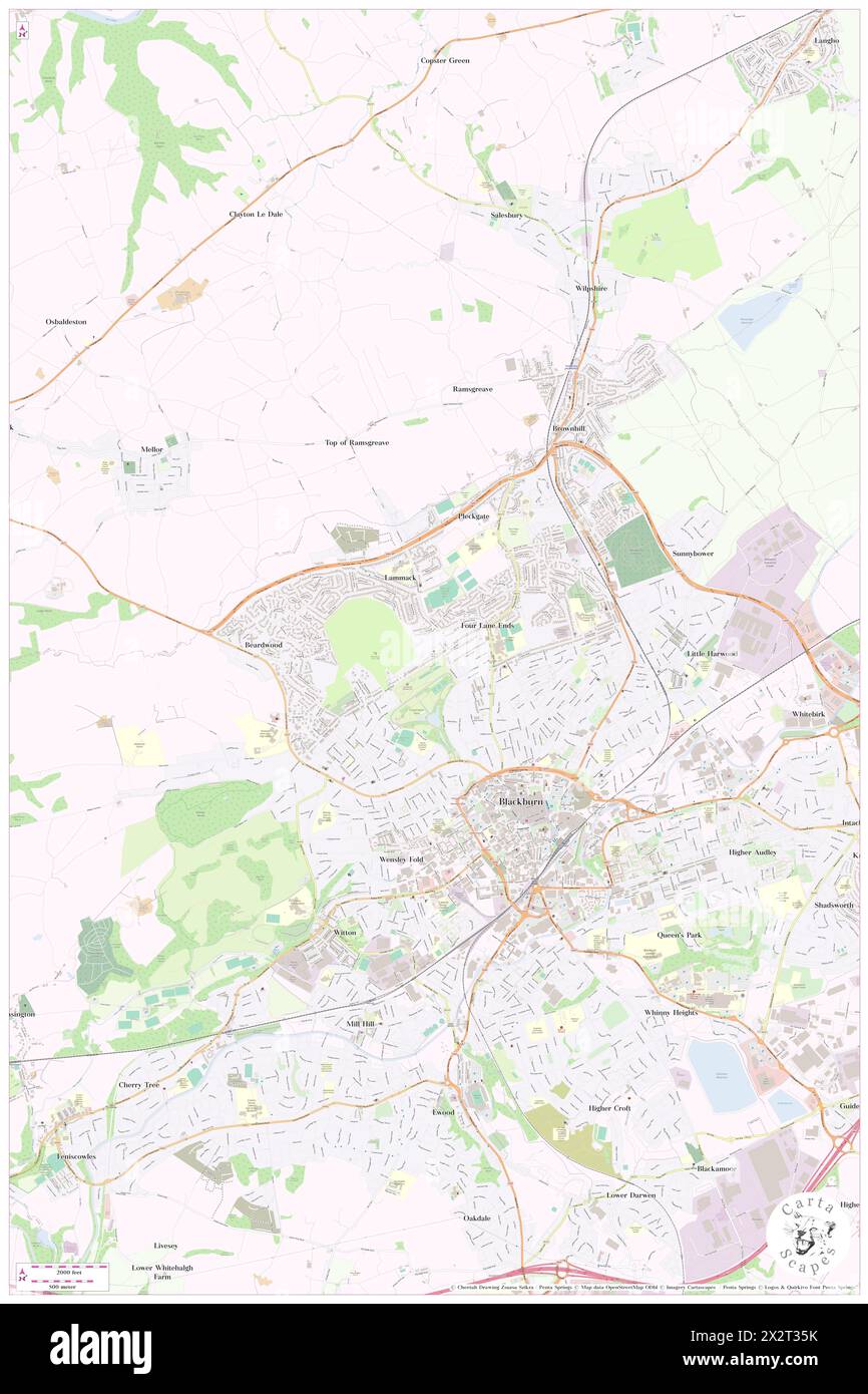 Revidge, Blackburn avec Darwen, GB, Royaume-Uni, Angleterre, n 53 45' 35'', S 2 29' 39'', carte, Cartascapes carte publiée en 2024. Explorez Cartascapes, une carte qui révèle la diversité des paysages, des cultures et des écosystèmes de la Terre. Voyage à travers le temps et l'espace, découvrir l'interconnexion du passé, du présent et de l'avenir de notre planète. Banque D'Images