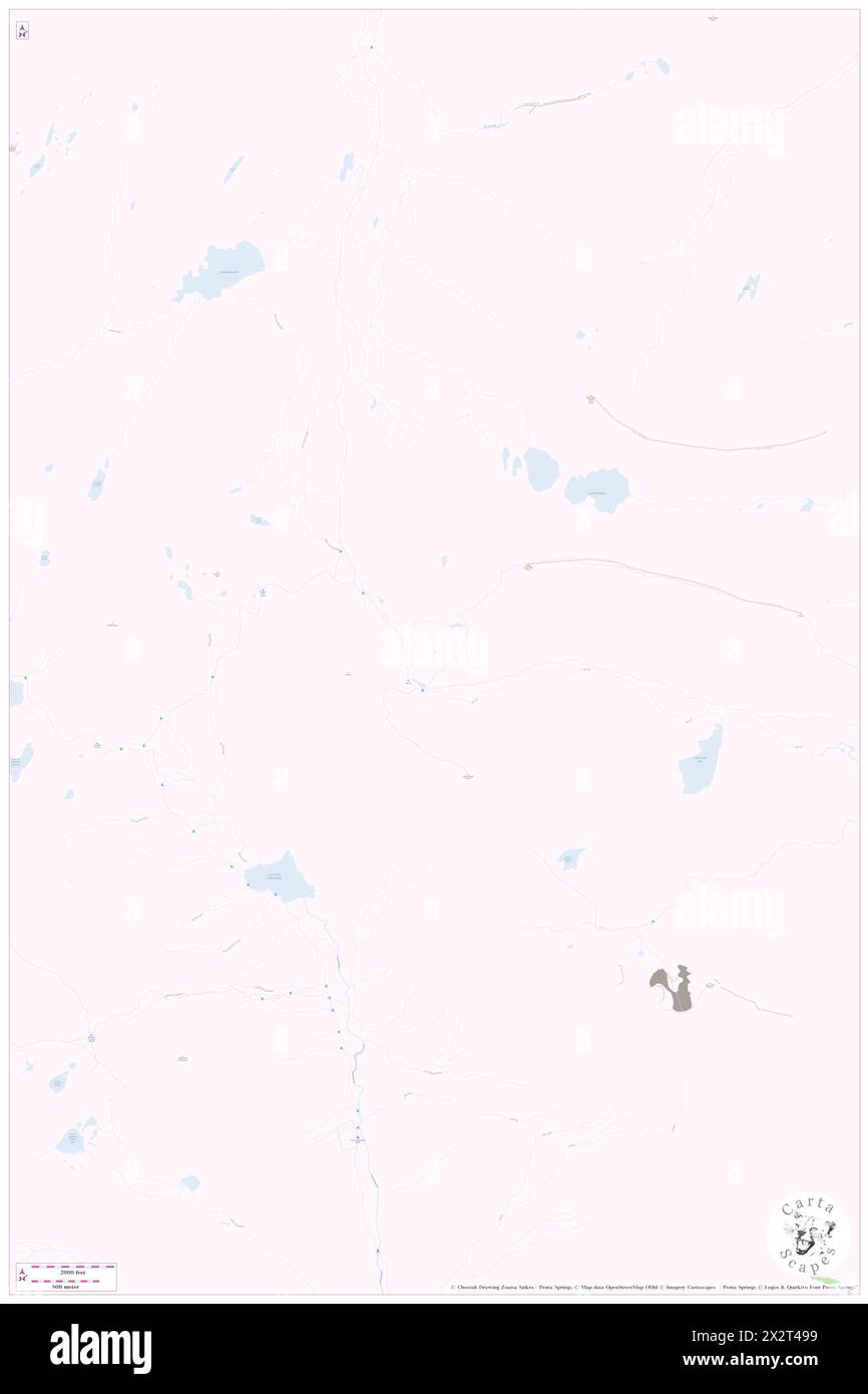 Beinn Liath Mhor South Top, Highland, GB, Royaume-Uni, Écosse, n 57 30' 23'', S 5 24' 42'', carte, Cartascapes carte publiée en 2024. Explorez Cartascapes, une carte qui révèle la diversité des paysages, des cultures et des écosystèmes de la Terre. Voyage à travers le temps et l'espace, découvrir l'interconnexion du passé, du présent et de l'avenir de notre planète. Banque D'Images