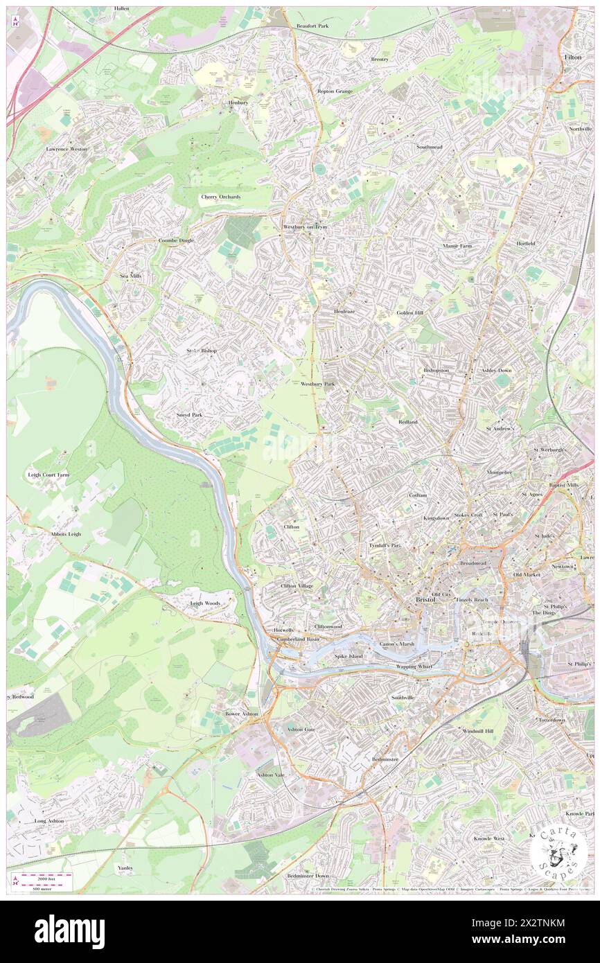 Durdham Down, ville de Bristol, GB, Royaume-Uni, Angleterre, n 51 28' 11'', S 2 37' 7'', carte, Cartascapes carte publiée en 2024. Explorez Cartascapes, une carte qui révèle la diversité des paysages, des cultures et des écosystèmes de la Terre. Voyage à travers le temps et l'espace, découvrir l'interconnexion du passé, du présent et de l'avenir de notre planète. Banque D'Images