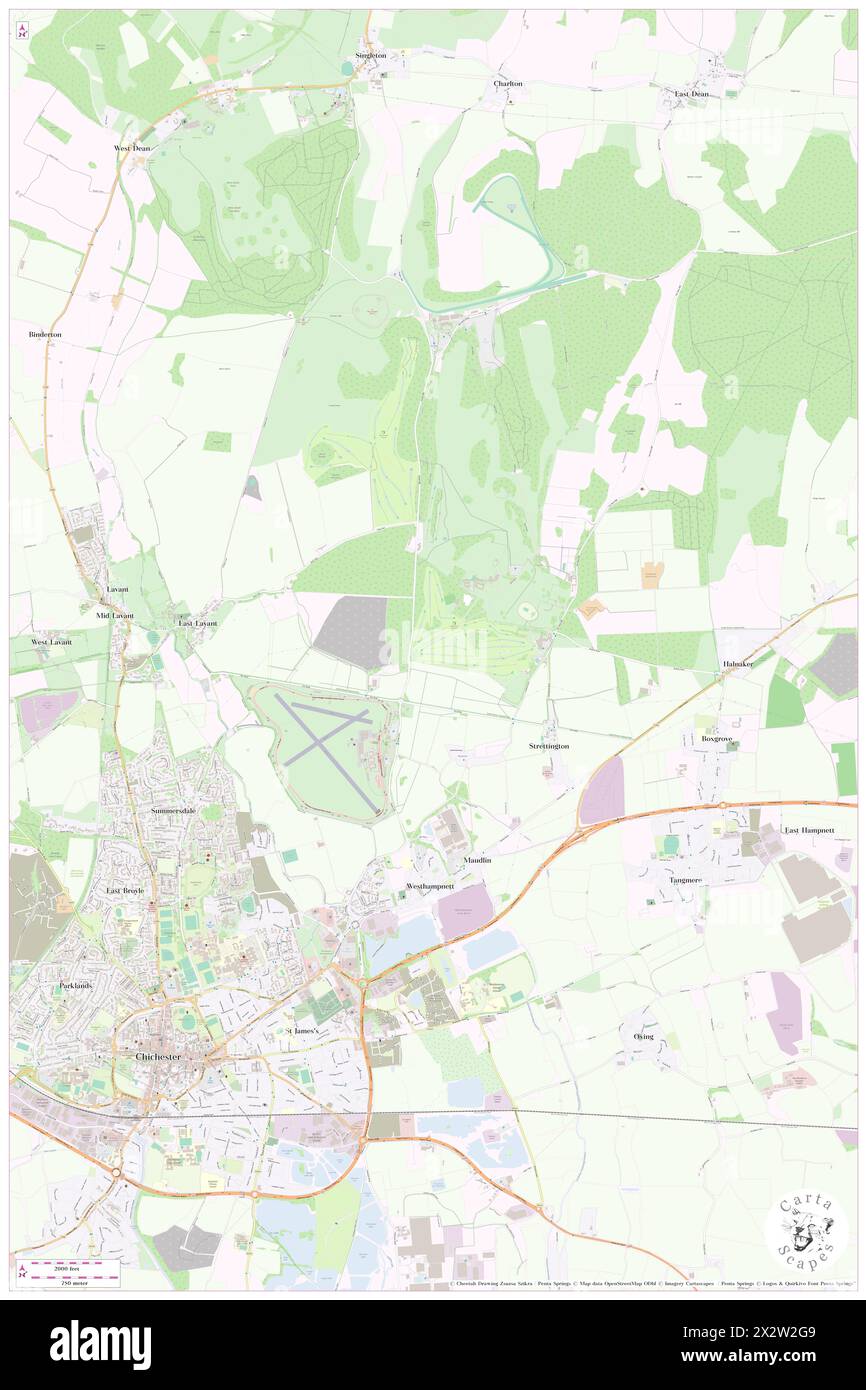 Westhampnett, West Sussex, GB, Royaume-Uni, Angleterre, n 50 50' 53'', S 0 45' 1'', carte, Cartascapes carte publiée en 2024. Explorez Cartascapes, une carte qui révèle la diversité des paysages, des cultures et des écosystèmes de la Terre. Voyage à travers le temps et l'espace, découvrir l'interconnexion du passé, du présent et de l'avenir de notre planète. Banque D'Images