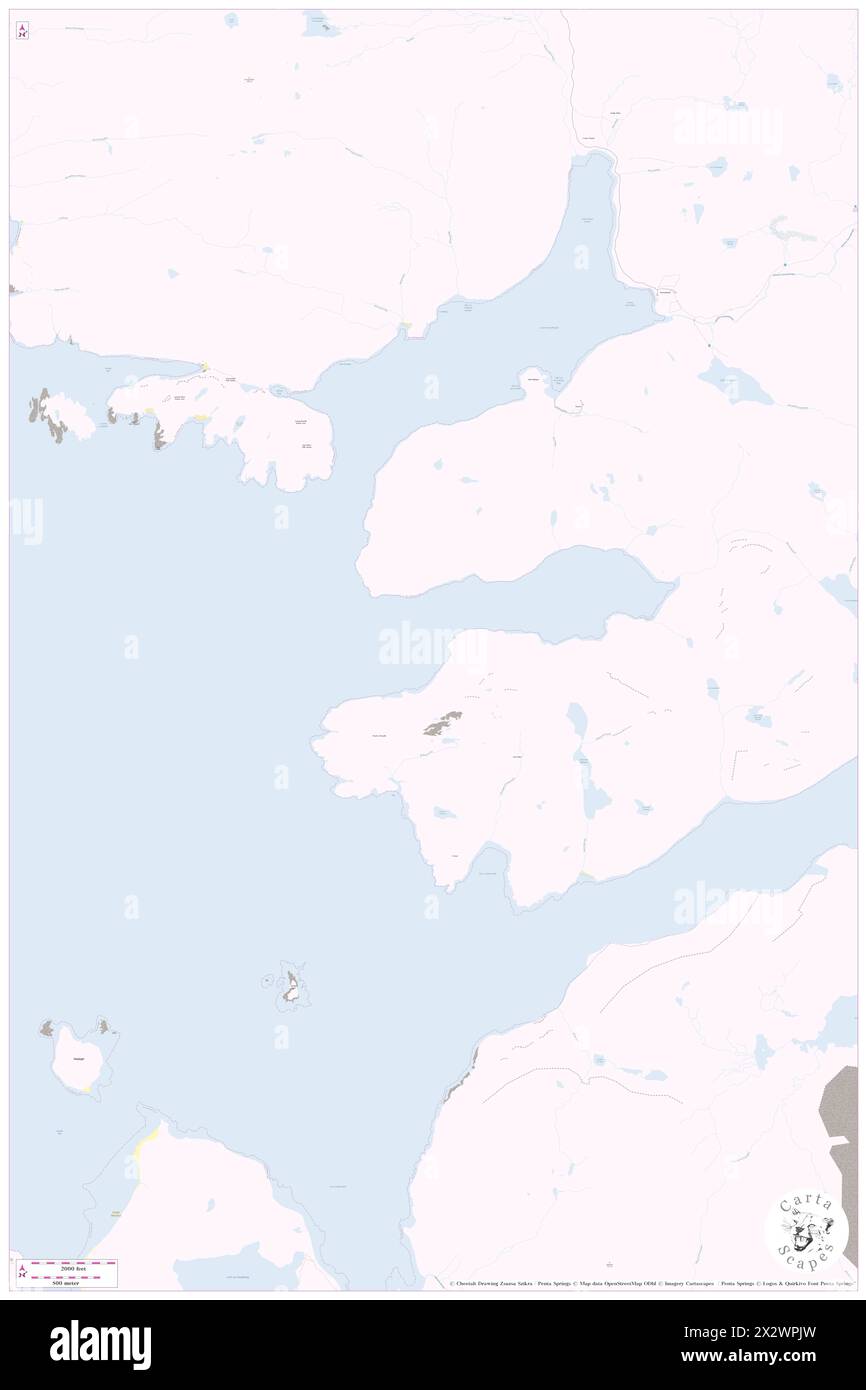 Aird Mhor, Eilean Siar, GB, Royaume-Uni, Écosse, n 58 2' 59'', S 7 2' 59'', carte, Cartascapes carte publiée en 2024. Explorez Cartascapes, une carte qui révèle la diversité des paysages, des cultures et des écosystèmes de la Terre. Voyage à travers le temps et l'espace, découvrir l'interconnexion du passé, du présent et de l'avenir de notre planète. Banque D'Images