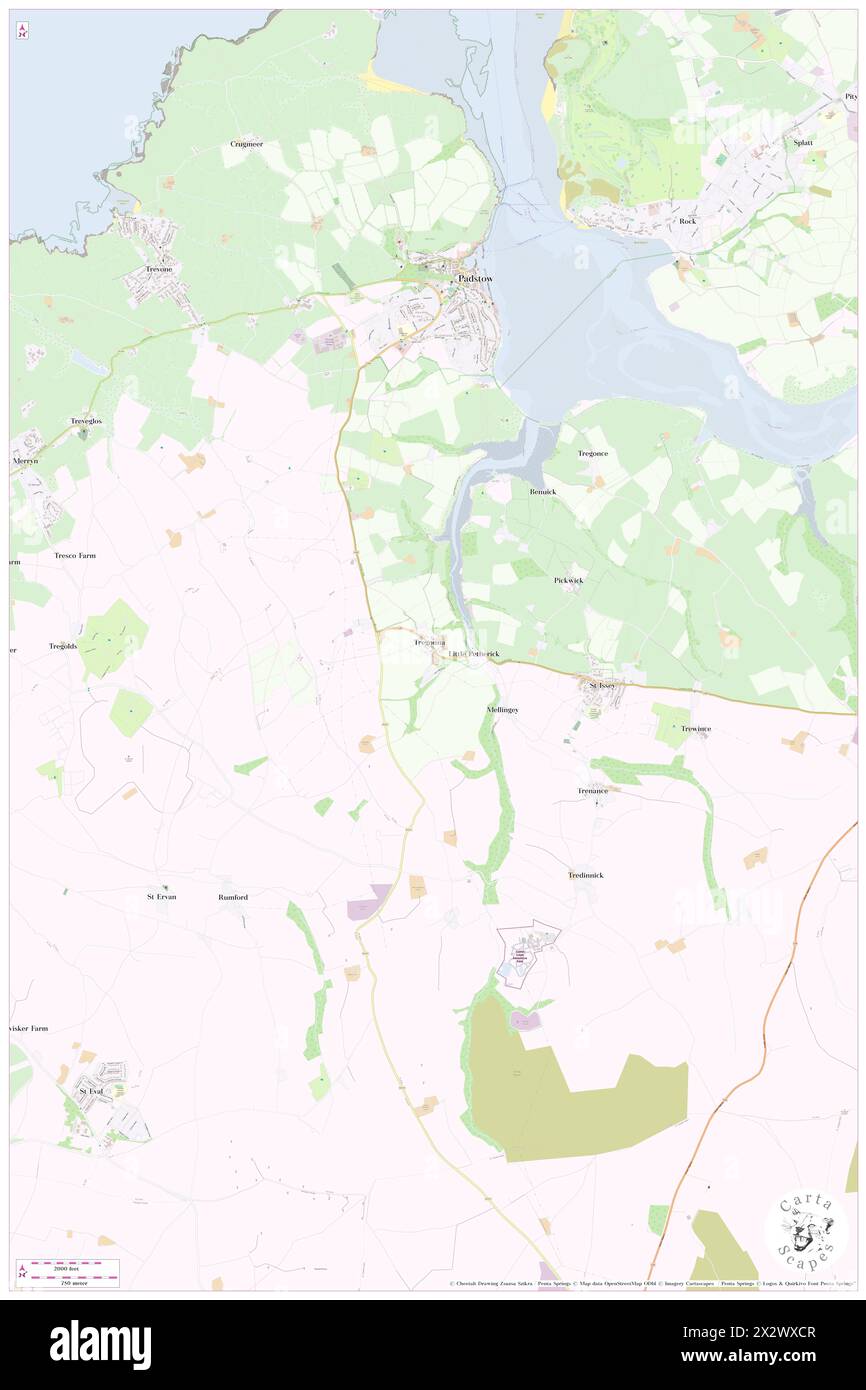 Little Petherick, Cornwall, GB, Royaume-Uni, Angleterre, n 50 30' 44'', S 4 56' 31'', carte, Cartascapes carte publiée en 2024. Explorez Cartascapes, une carte qui révèle la diversité des paysages, des cultures et des écosystèmes de la Terre. Voyage à travers le temps et l'espace, découvrir l'interconnexion du passé, du présent et de l'avenir de notre planète. Banque D'Images