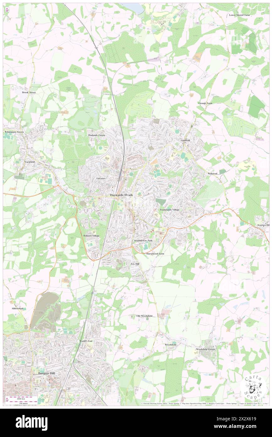 Haywards Heath, West Sussex, GB, Royaume-Uni, Angleterre, n 50 59' 51'', S 0 6' 11'', carte, Cartascapes carte publiée en 2024. Explorez Cartascapes, une carte qui révèle la diversité des paysages, des cultures et des écosystèmes de la Terre. Voyage à travers le temps et l'espace, découvrir l'interconnexion du passé, du présent et de l'avenir de notre planète. Banque D'Images