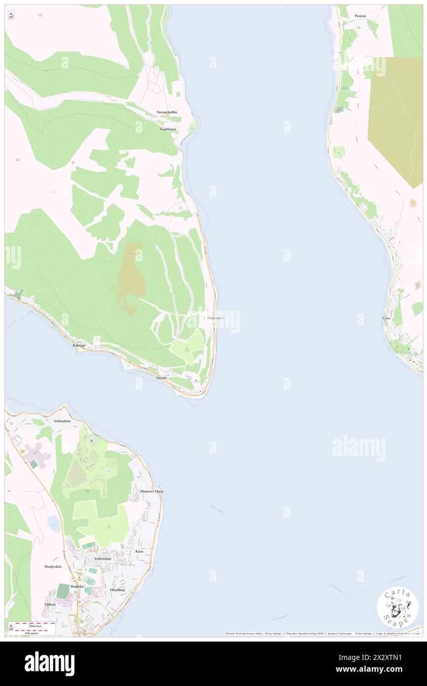 Blairmore, Argyll and Bute, GB, Royaume-Uni, Écosse, n 55 59' 35'', S 4 53' 43'', carte, Cartascapes carte publiée en 2024. Explorez Cartascapes, une carte qui révèle la diversité des paysages, des cultures et des écosystèmes de la Terre. Voyage à travers le temps et l'espace, découvrir l'interconnexion du passé, du présent et de l'avenir de notre planète. Banque D'Images