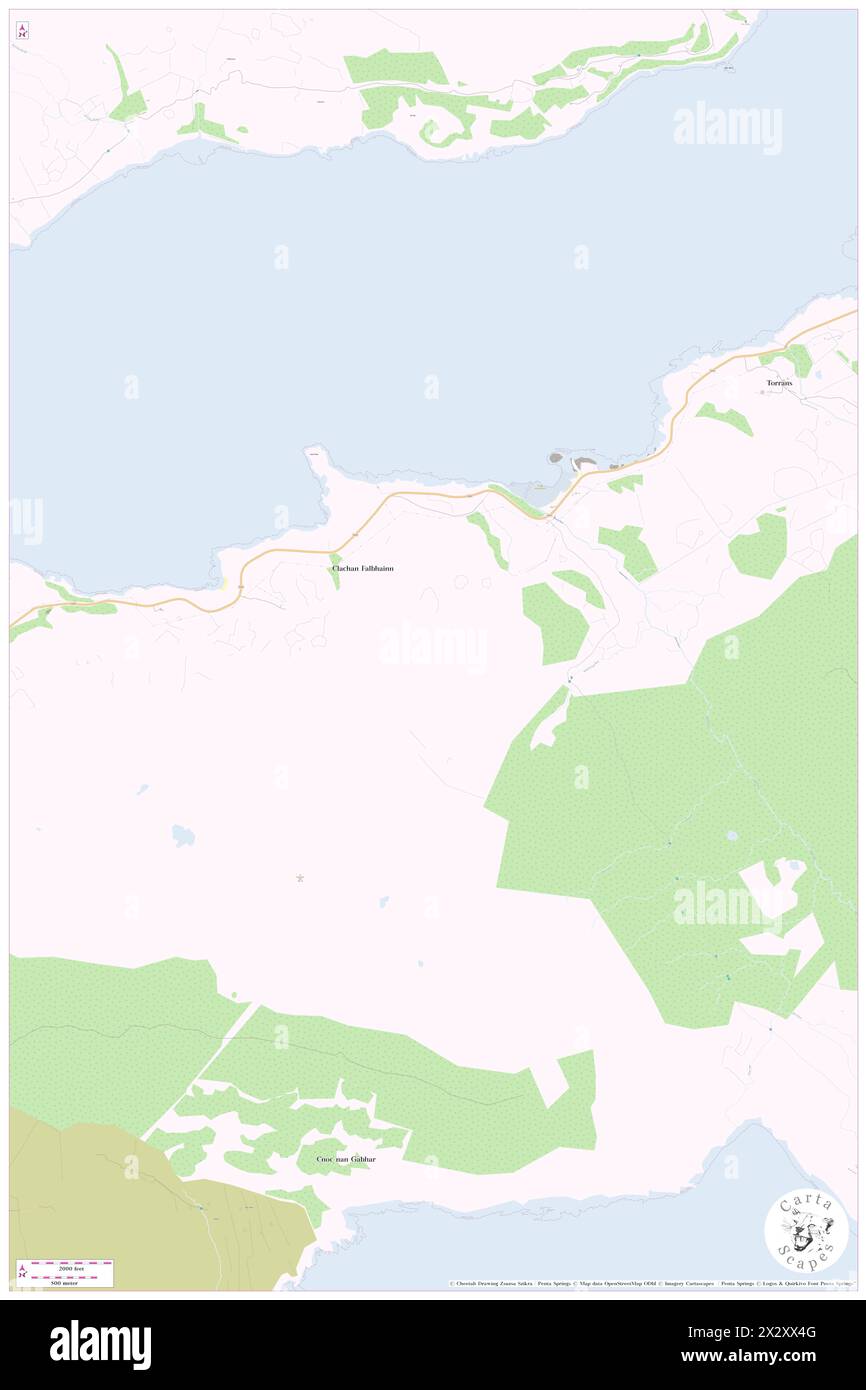 Beach, Argyll and Bute, GB, Royaume-Uni, Écosse, n 56 19' 59'', S 6 7' 0'', carte, Cartascapes carte publiée en 2024. Explorez Cartascapes, une carte qui révèle la diversité des paysages, des cultures et des écosystèmes de la Terre. Voyage à travers le temps et l'espace, découvrir l'interconnexion du passé, du présent et de l'avenir de notre planète. Banque D'Images