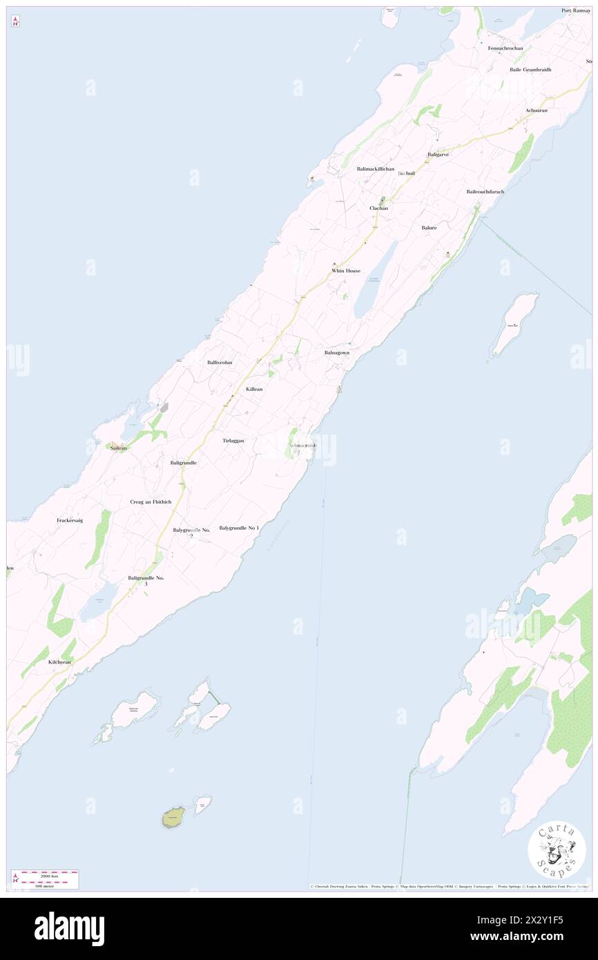 Achnacroish, Argyll and Bute, GB, Royaume-Uni, Écosse, n 56 30' 39'', S 5 29' 40'', carte, Cartascapes carte publiée en 2024. Explorez Cartascapes, une carte qui révèle la diversité des paysages, des cultures et des écosystèmes de la Terre. Voyage à travers le temps et l'espace, découvrir l'interconnexion du passé, du présent et de l'avenir de notre planète. Banque D'Images