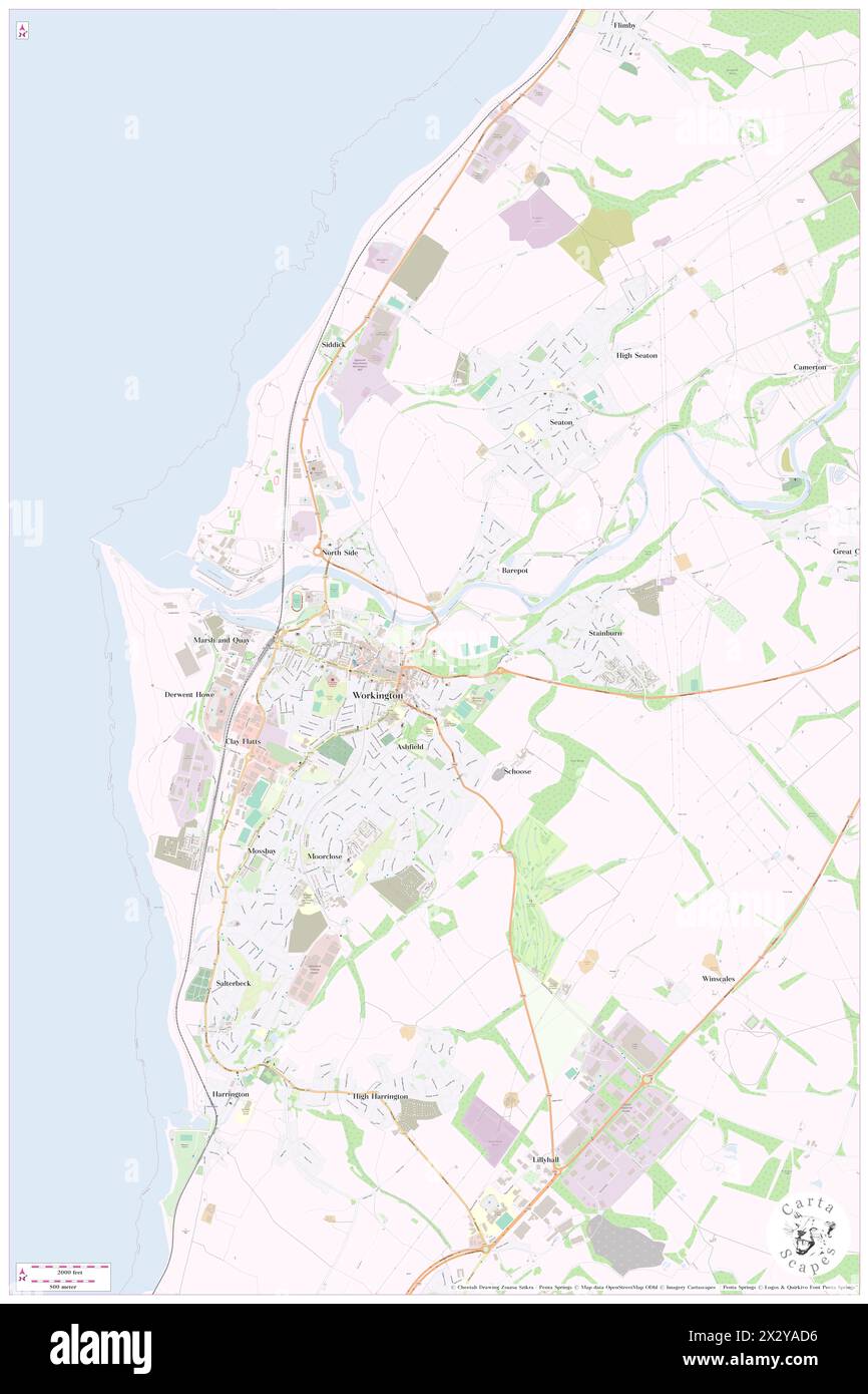 Workington Hall, Cumbria, GB, Royaume-Uni, Angleterre, n 54 38' 40'', S 3 32' 21'', carte, Cartascapes carte publiée en 2024. Explorez Cartascapes, une carte qui révèle la diversité des paysages, des cultures et des écosystèmes de la Terre. Voyage à travers le temps et l'espace, découvrir l'interconnexion du passé, du présent et de l'avenir de notre planète. Banque D'Images